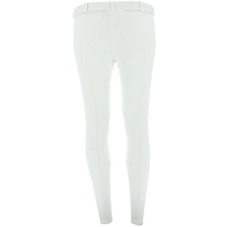 Damen Reithose Kniebesatz DJERBA weiß