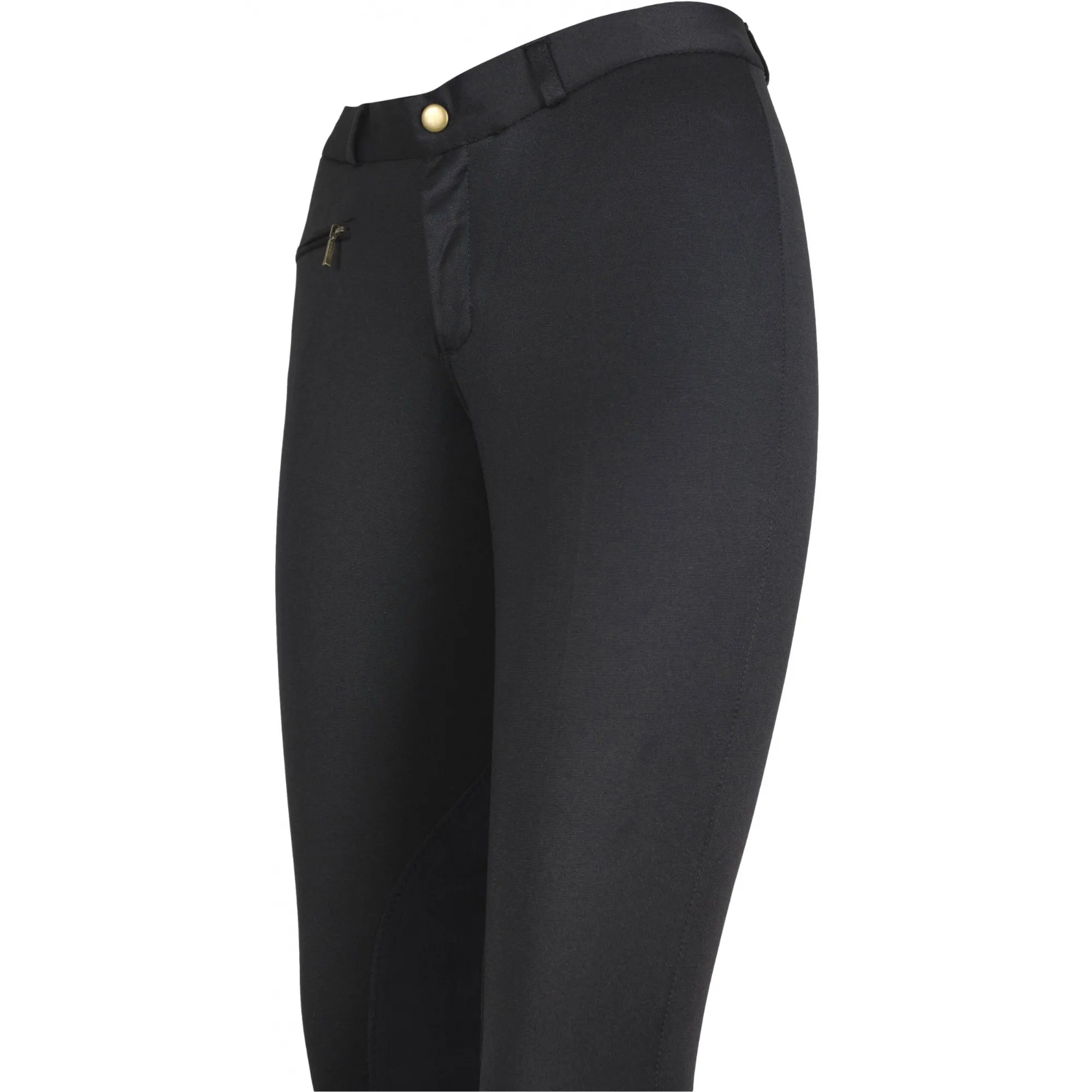 Winter Kinder Reithose Kniebesatz ESSEN schwarz
