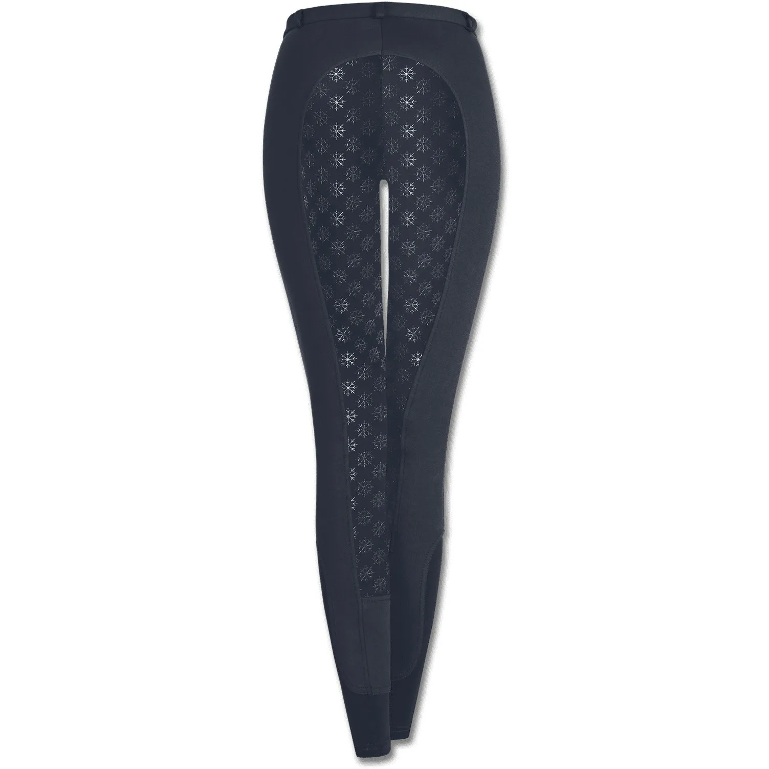 Winter Damen Reithose Silikon Vollbesatz FUN SPORT nachtblau