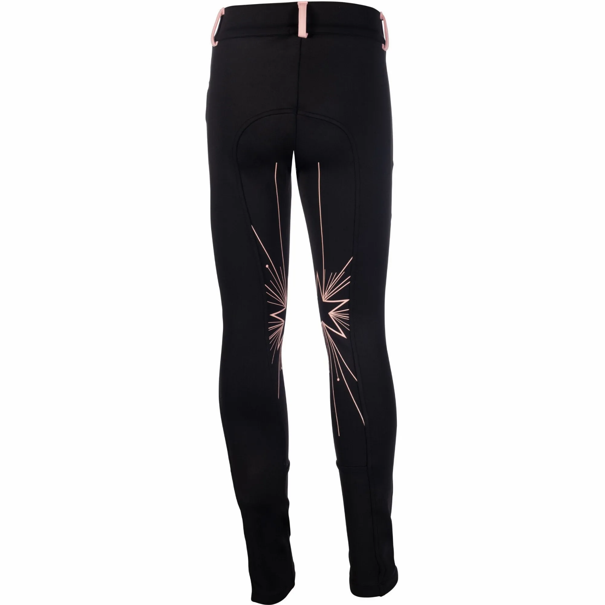 Kinder Silikon Vollbesatz Reithose POLLY schwarz