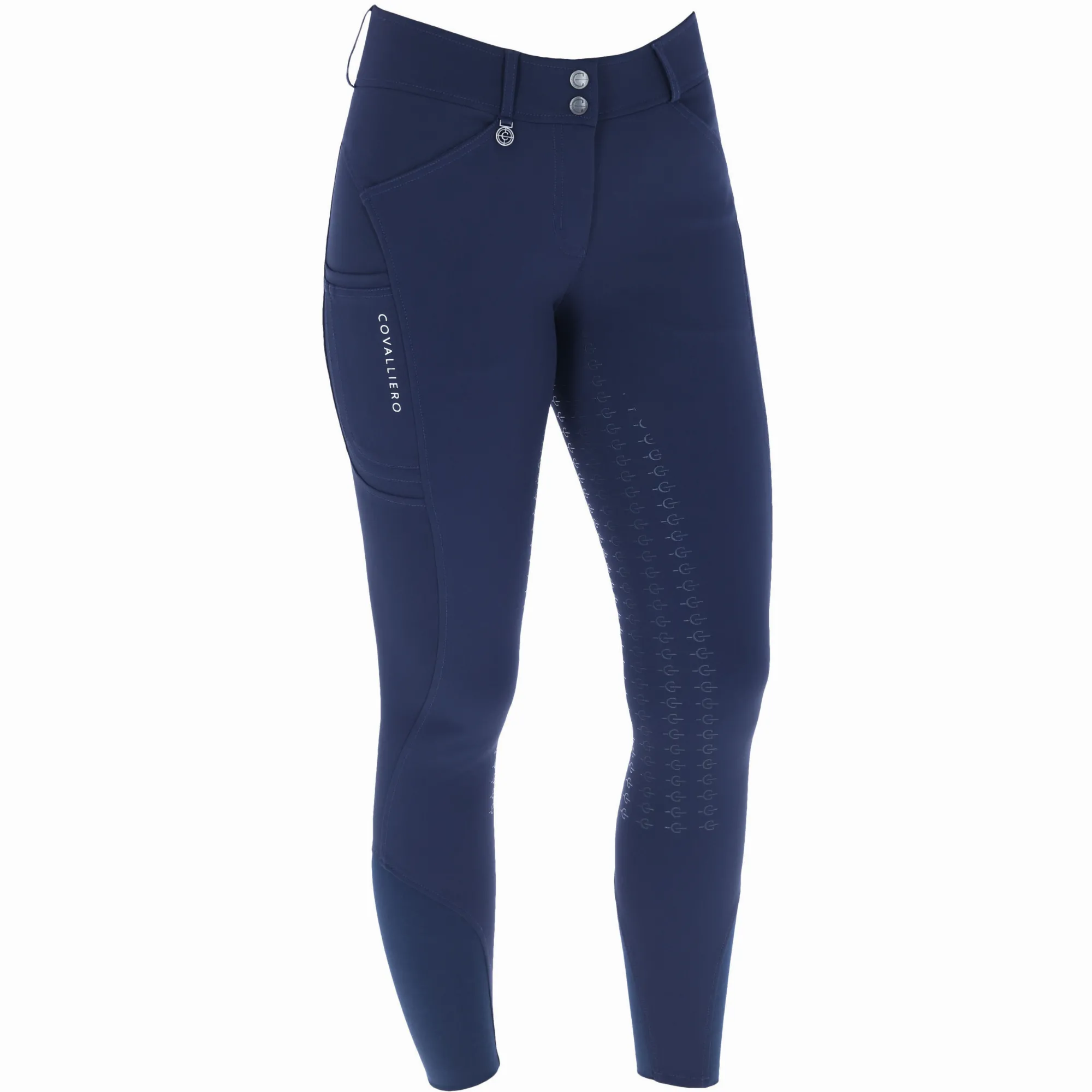 Damen Reithose Silikon Vollbesatz PREMIUM F/S 2025 dark navy
