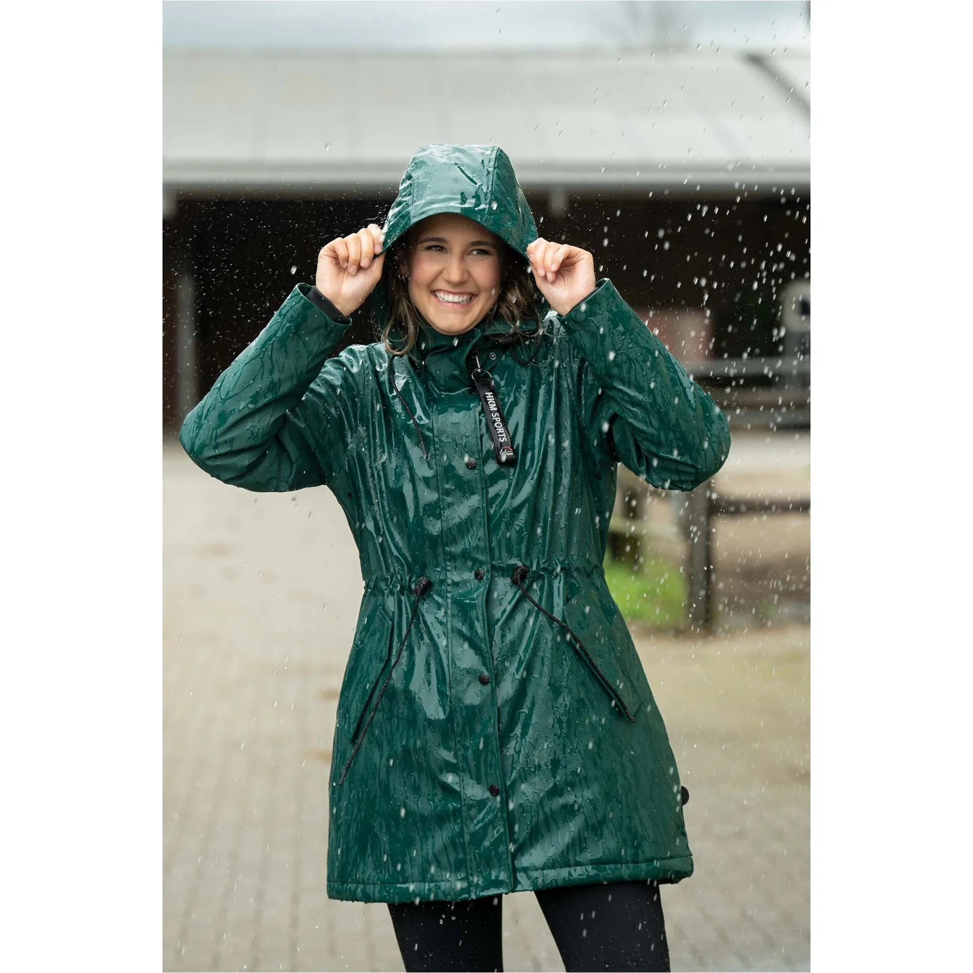 Damen Reitjacke DALLAS dunkelgrün
