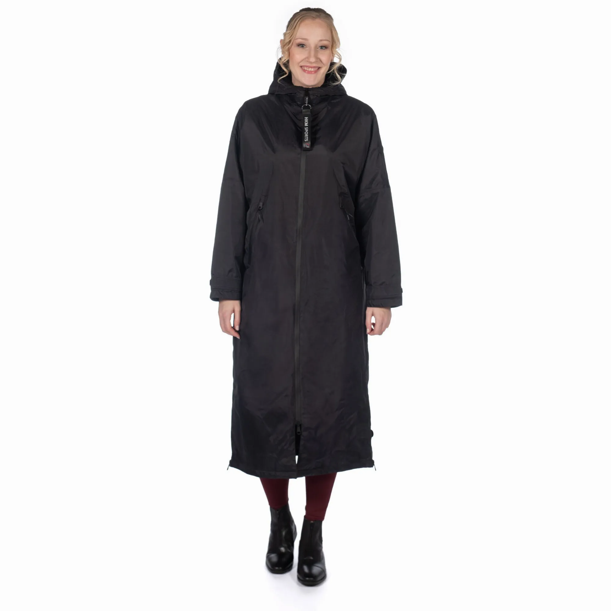 Damen Reitjacke extra lang JULIE schwarz