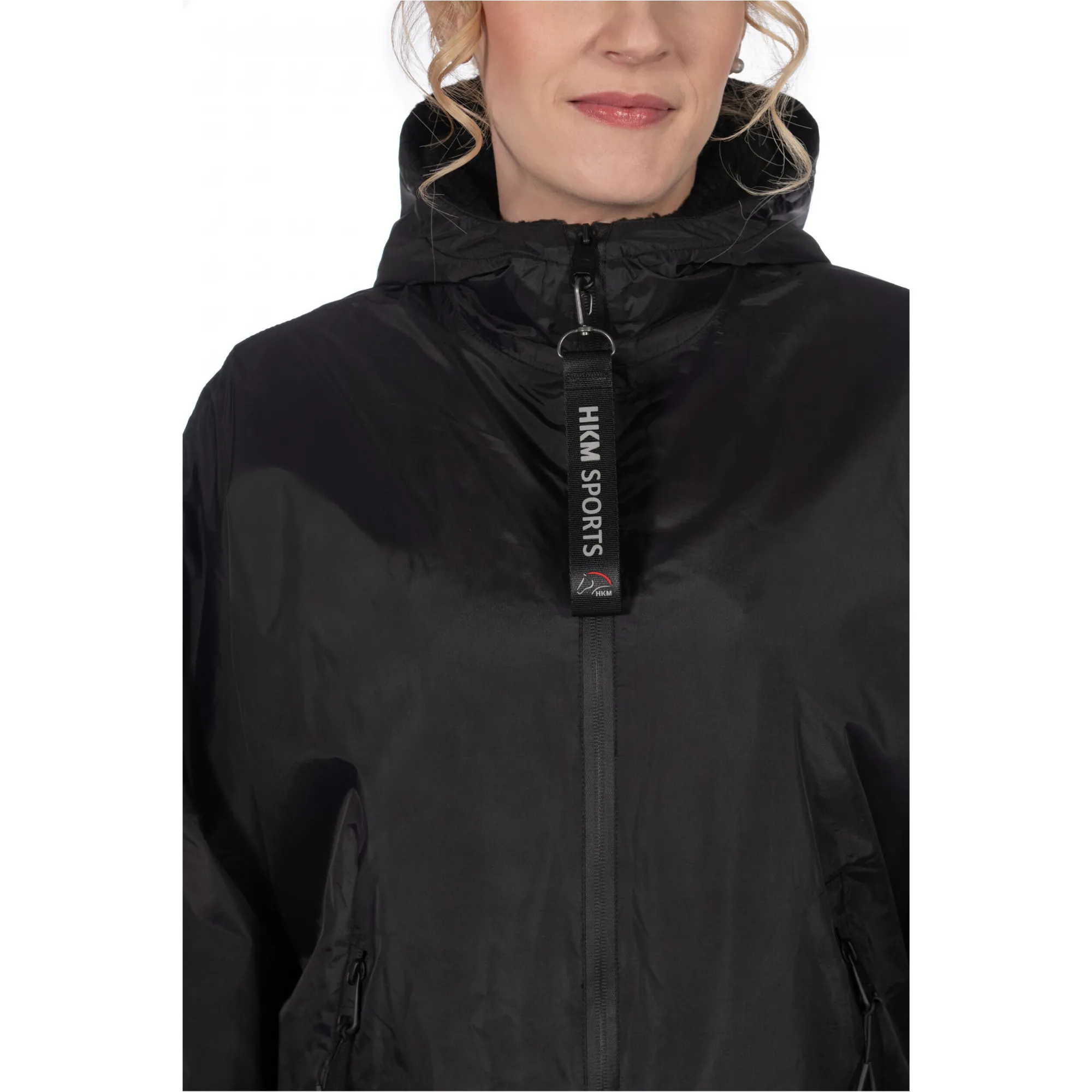 Damen Reitjacke extra lang JULIE schwarz