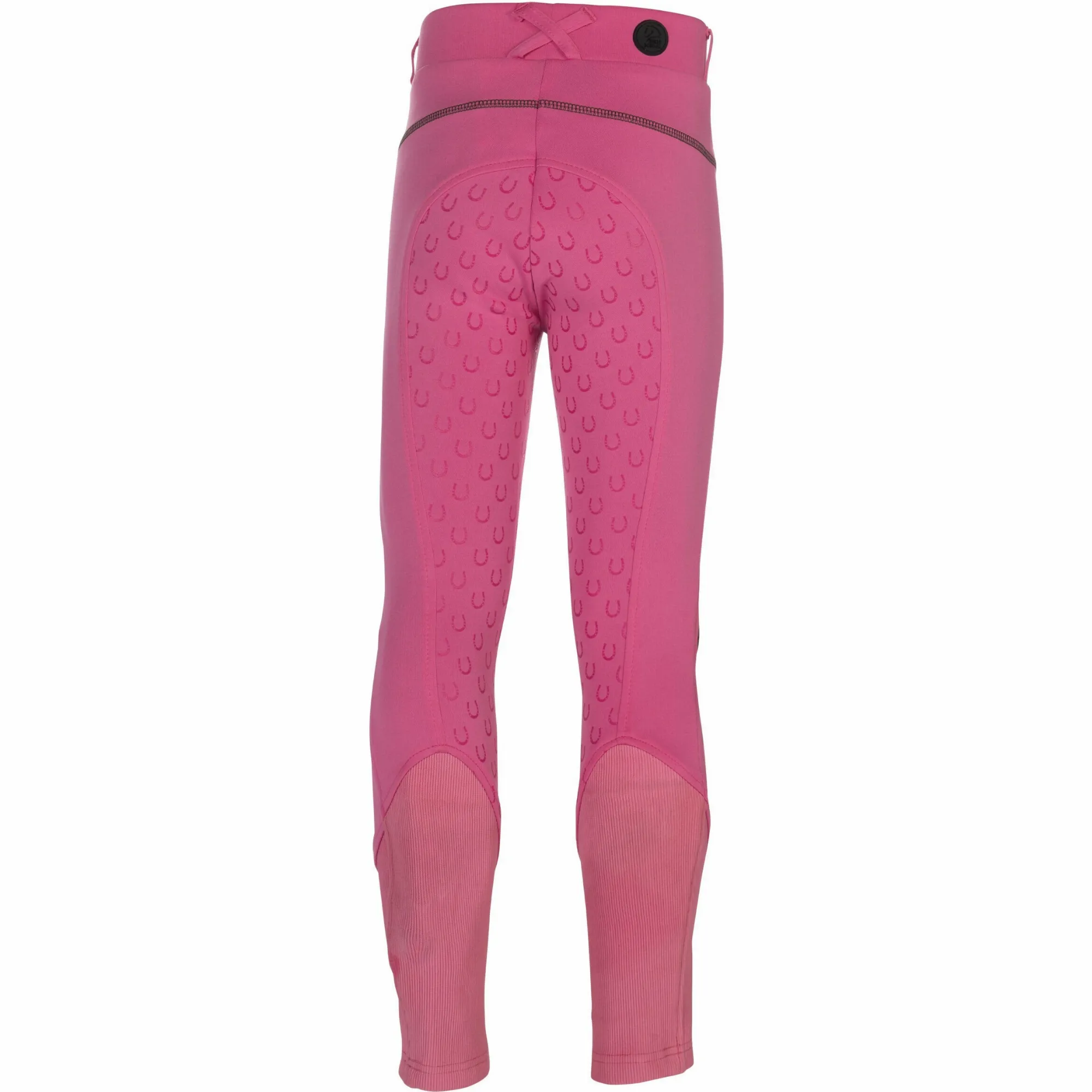 Kinder Reitleggings Silikon Vollbesatz CLAIRE pink