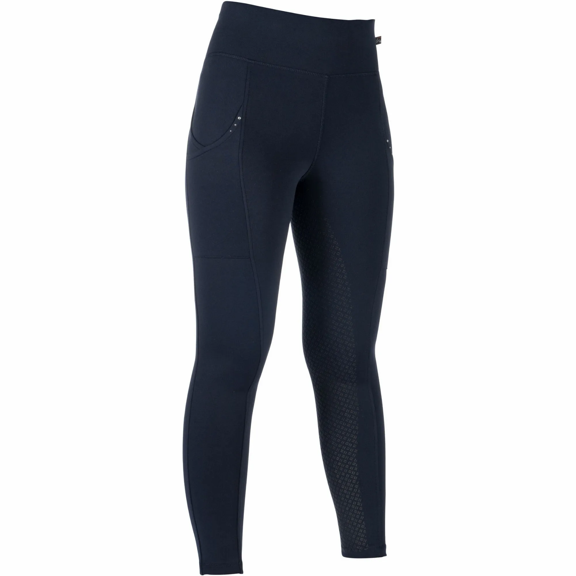 Winter Kinder Reitleggings Silikon Vollbesatz COSY II STYLE schwarz