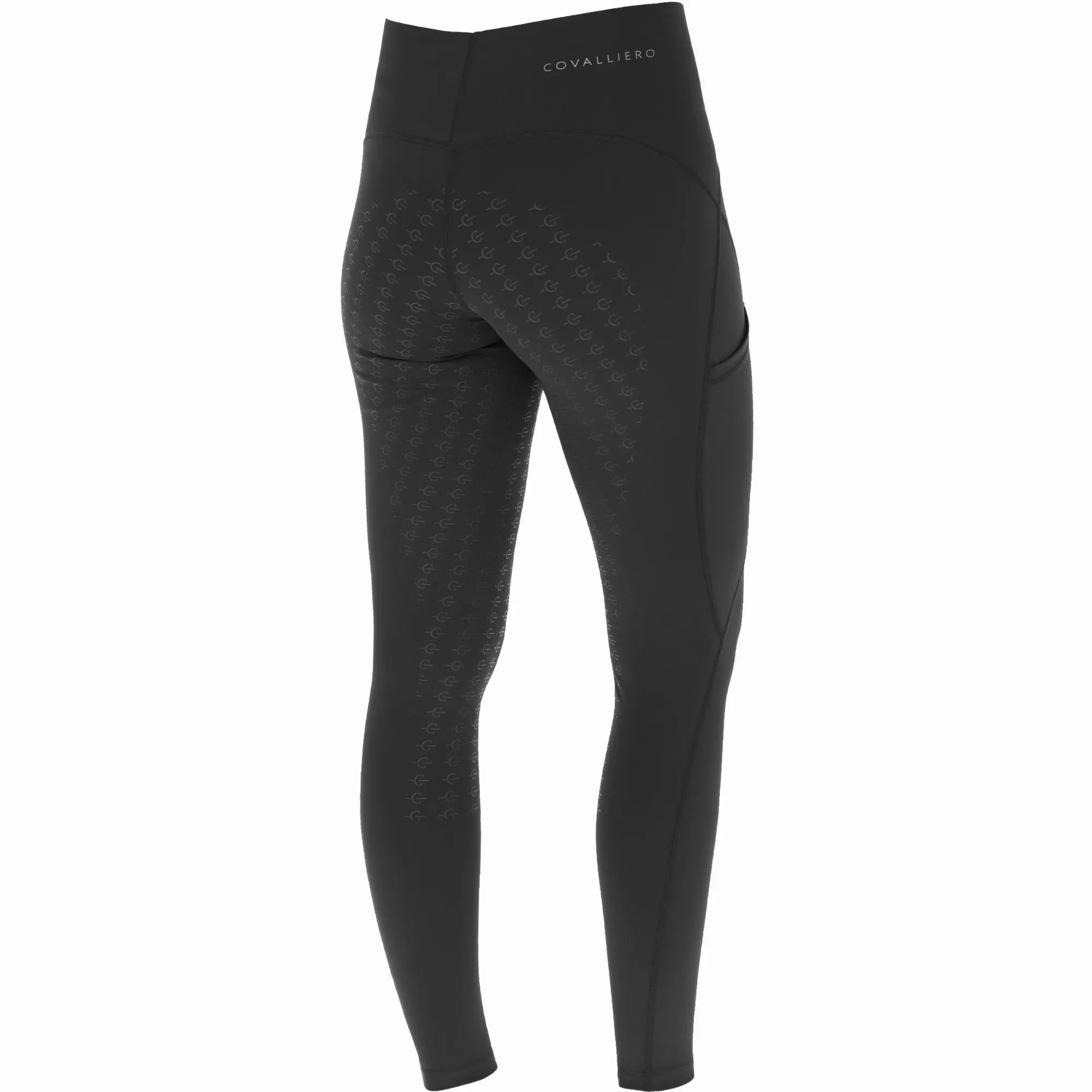 Damen Reitleggings Silikon Vollbesatz F/S 2025 black