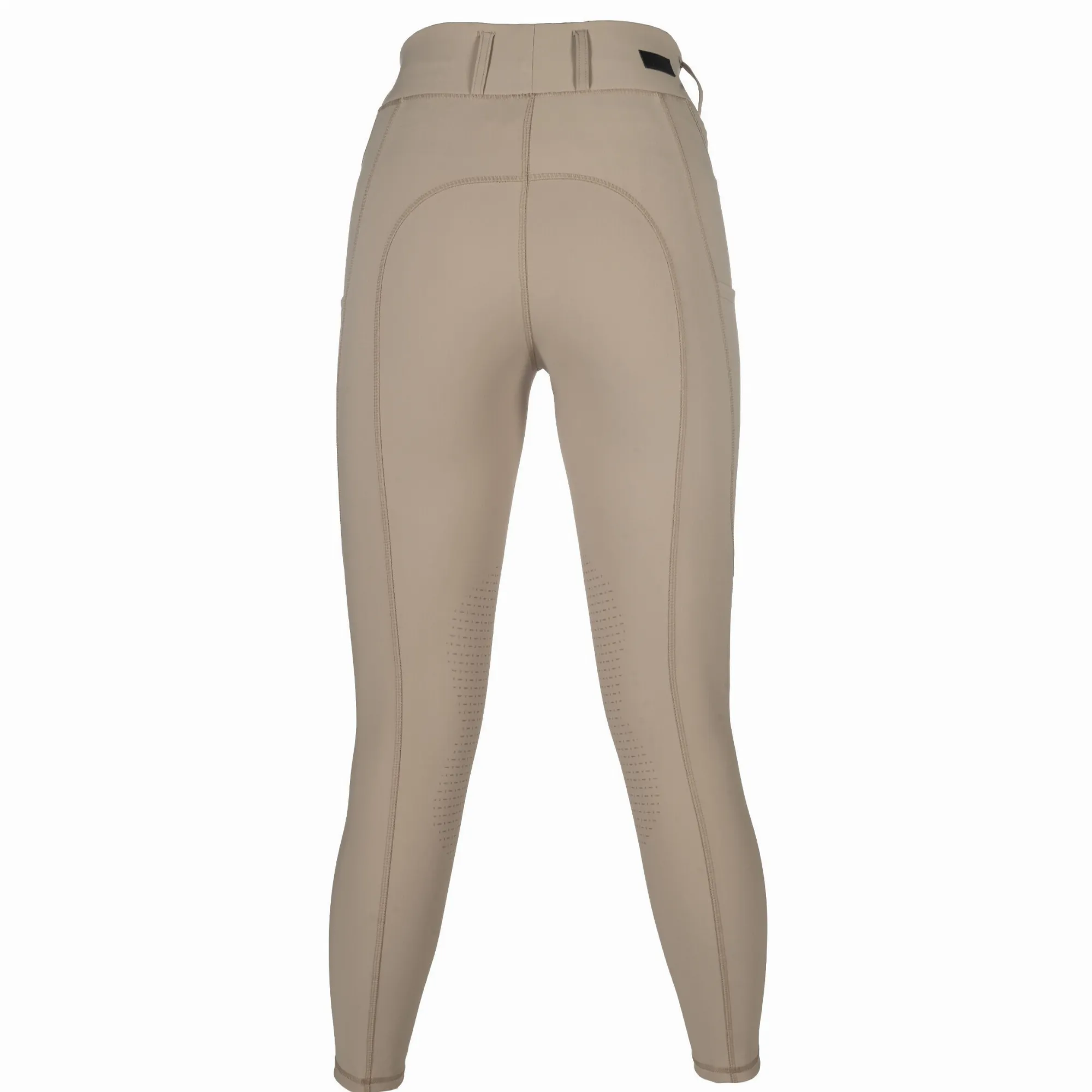 Damen Reitleggings Silikon Kniebesatz JIL HIGH WAIST beige