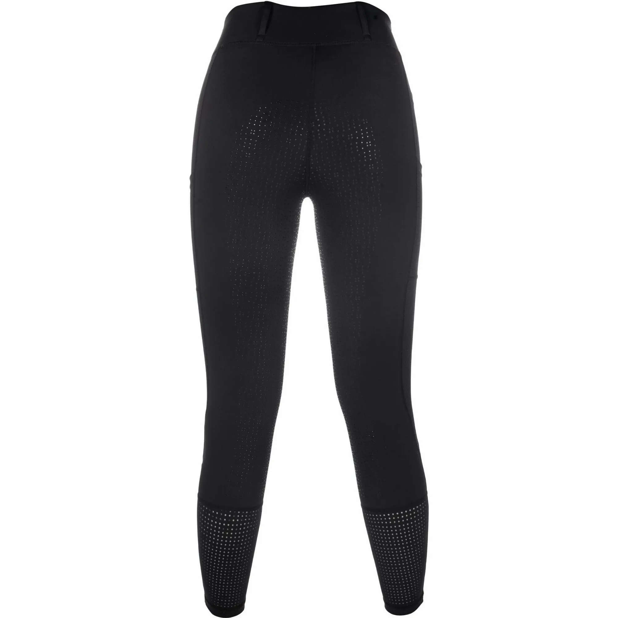 Damen Reitleggings Silikon Vollbesatz JUNA schwarz
