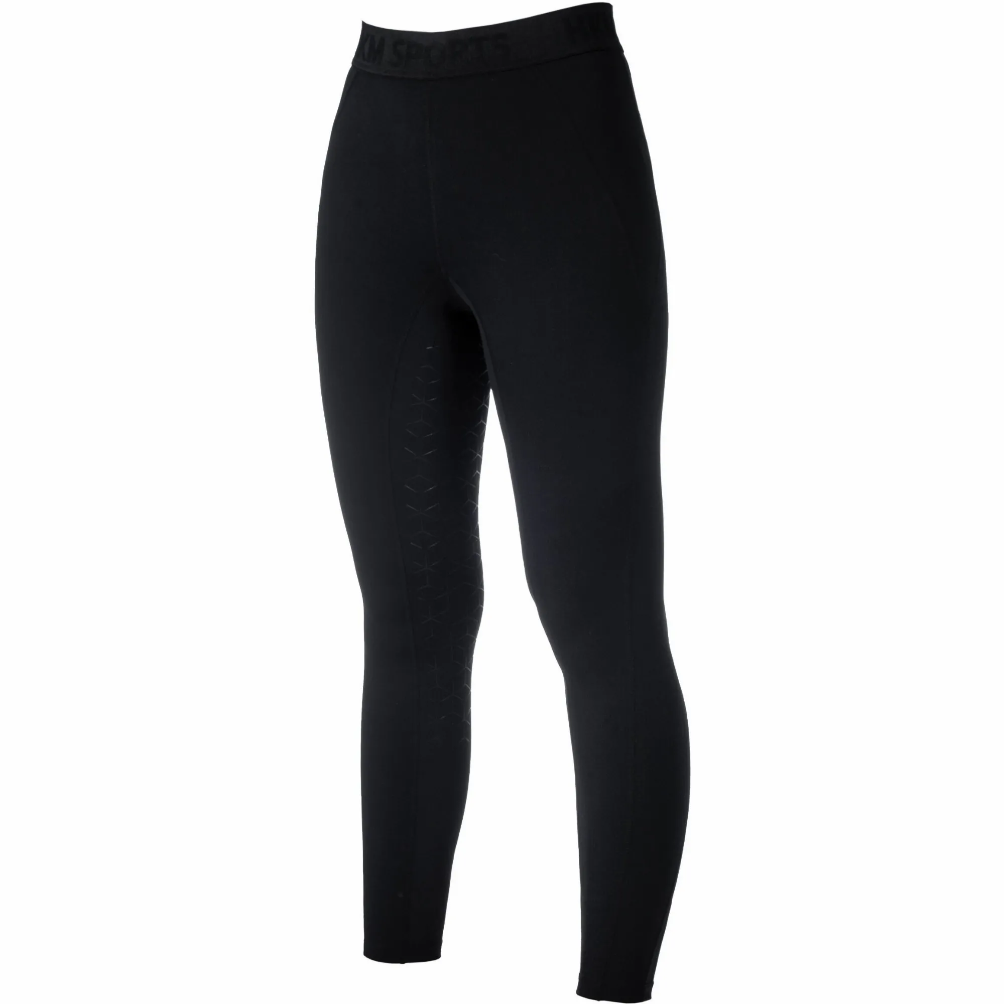 Damen Reitleggings Silikon Vollbesatz TABEA schwarz