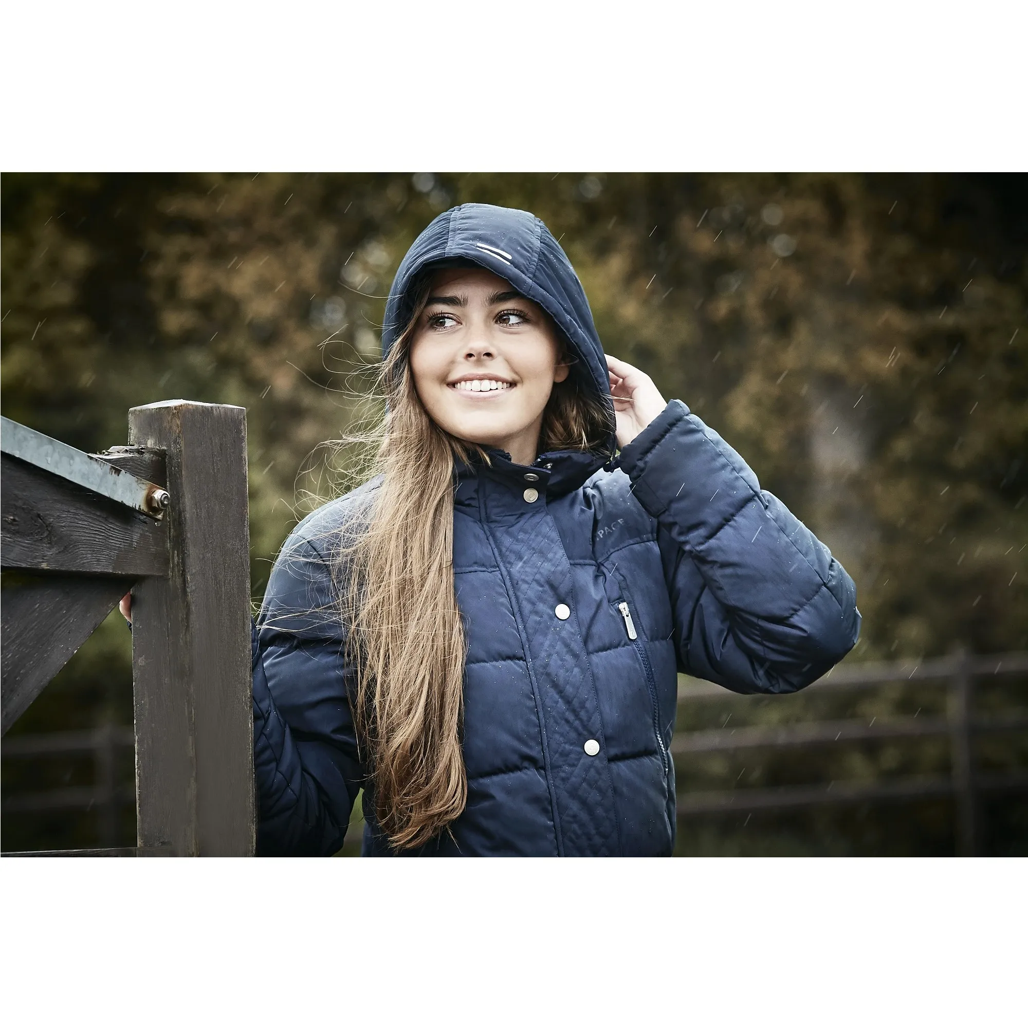 Damen Reitmantel CANDICE navy