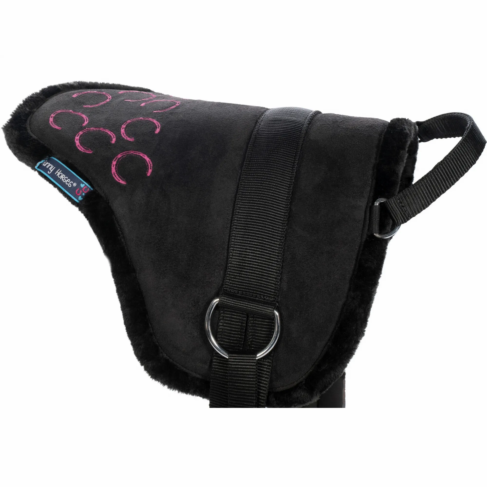 Reitpad FUNNY HORSES schwarz