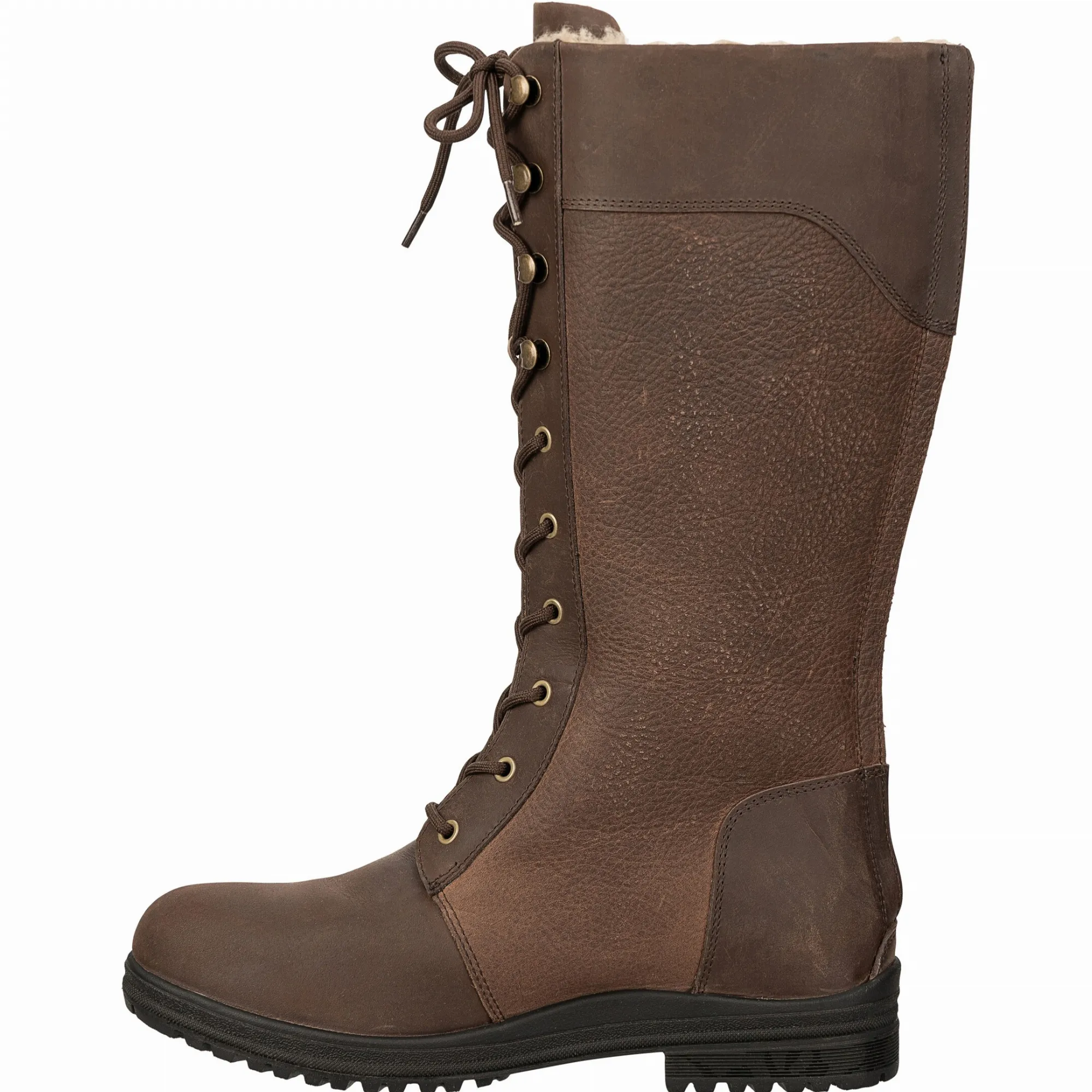 Winter Damen Reitstiefel GALWAY Echtleder waxy brown