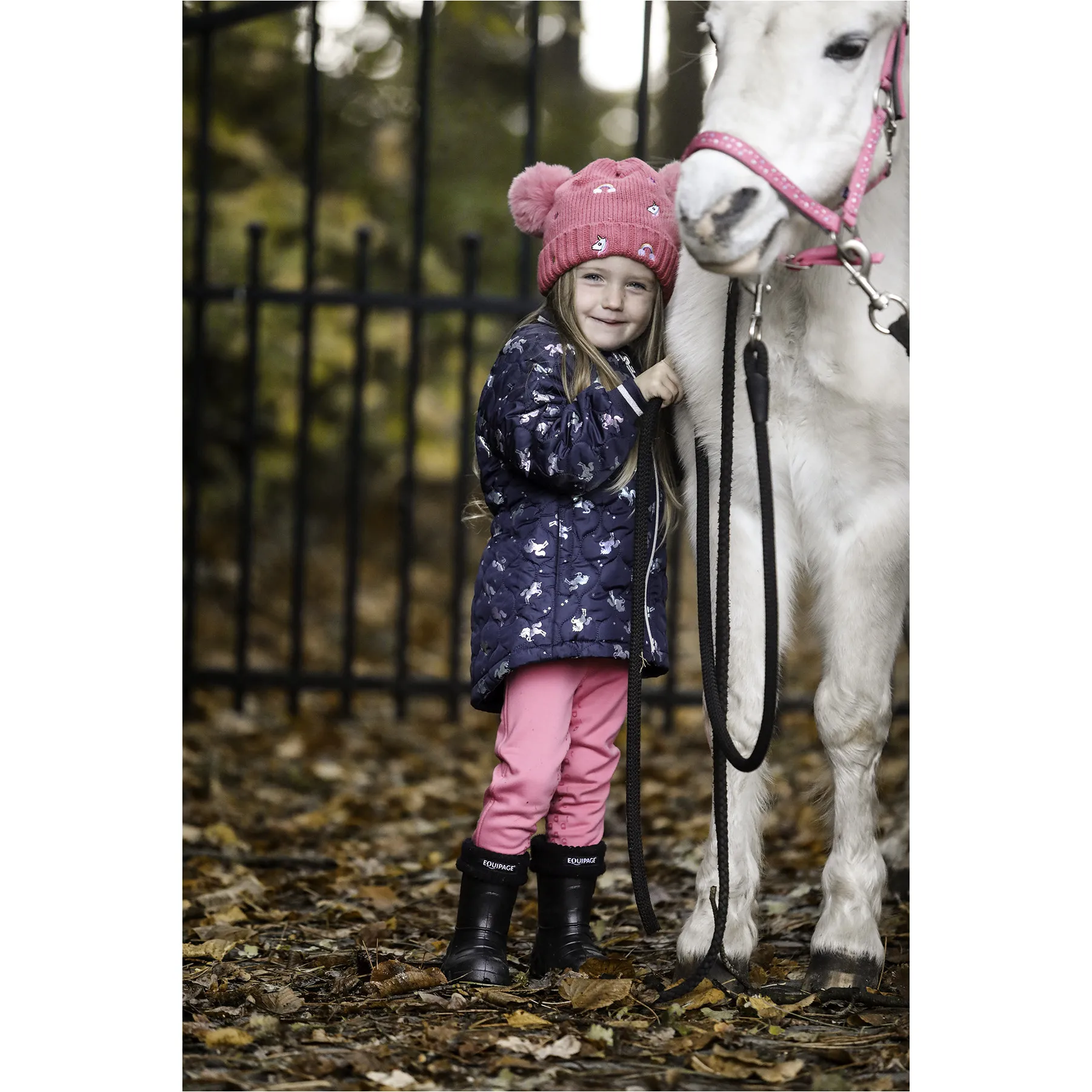 Kinder Reitstiefel NEW PANDA schwarz