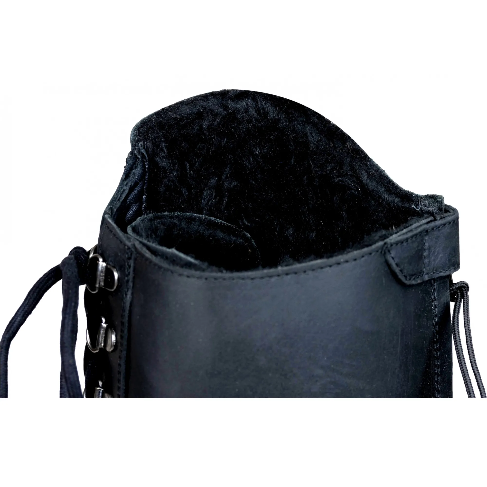 Winter Damen Reitstiefel PERTH Echtleder schwarz