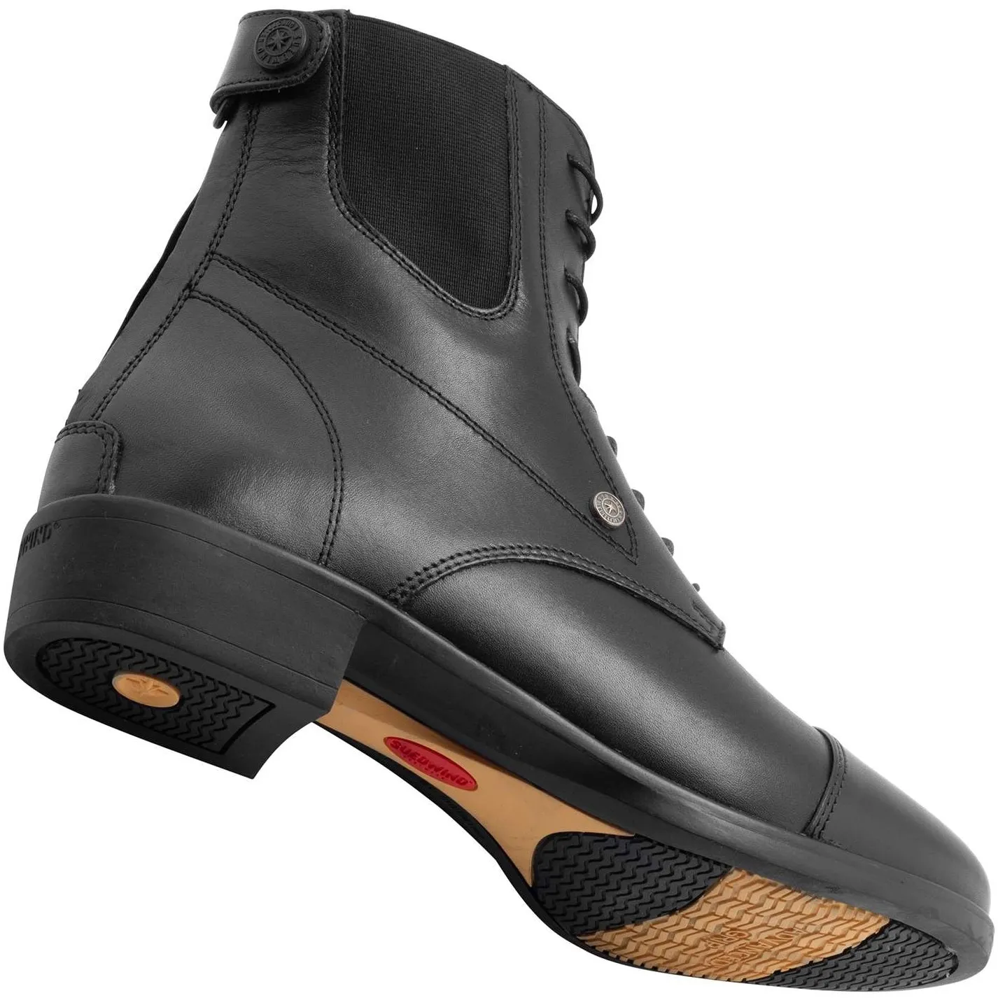 Reitstiefeletten ADVANCED II BZ Lace Echtleder schwarz