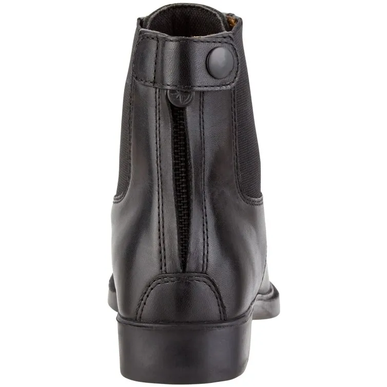 Kinder Reitstiefeletten BZ Lace Echtleder schwarz