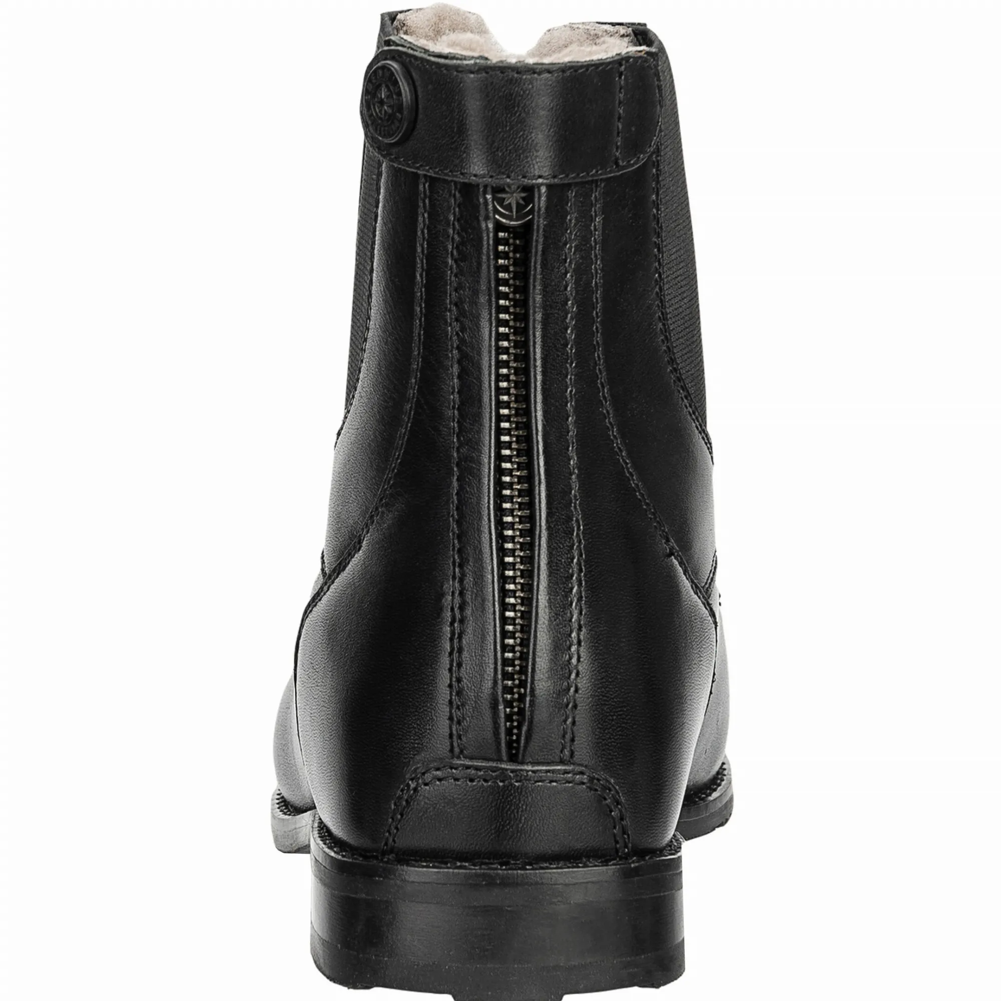 Winter Reitstiefeletten FLORENTINA BZ Lace Merino Echtleder schwarz