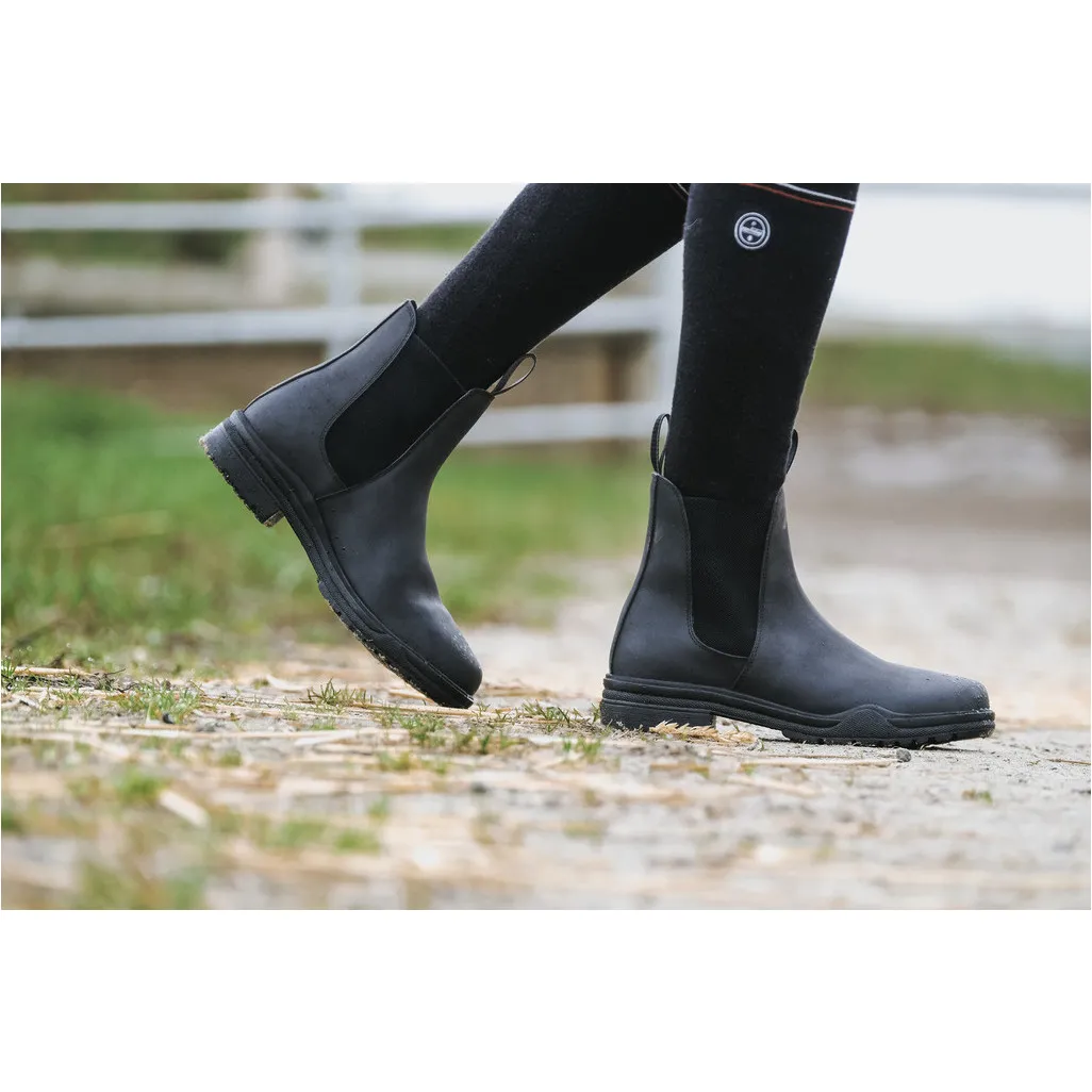 Reitstiefeletten GALLOWAY Echtleder schwarz