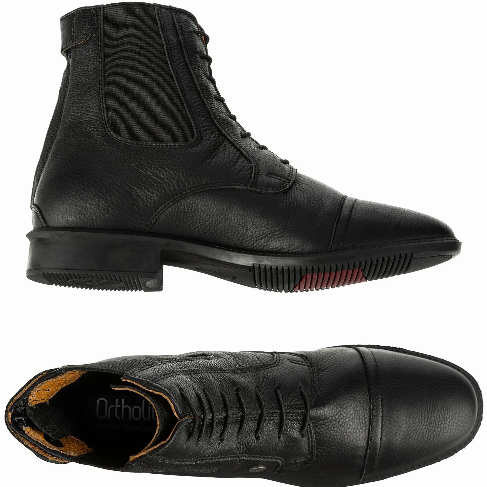 Damen Reitstiefeletten LEGACY BZ Lace Soft Echtleder schwarz 