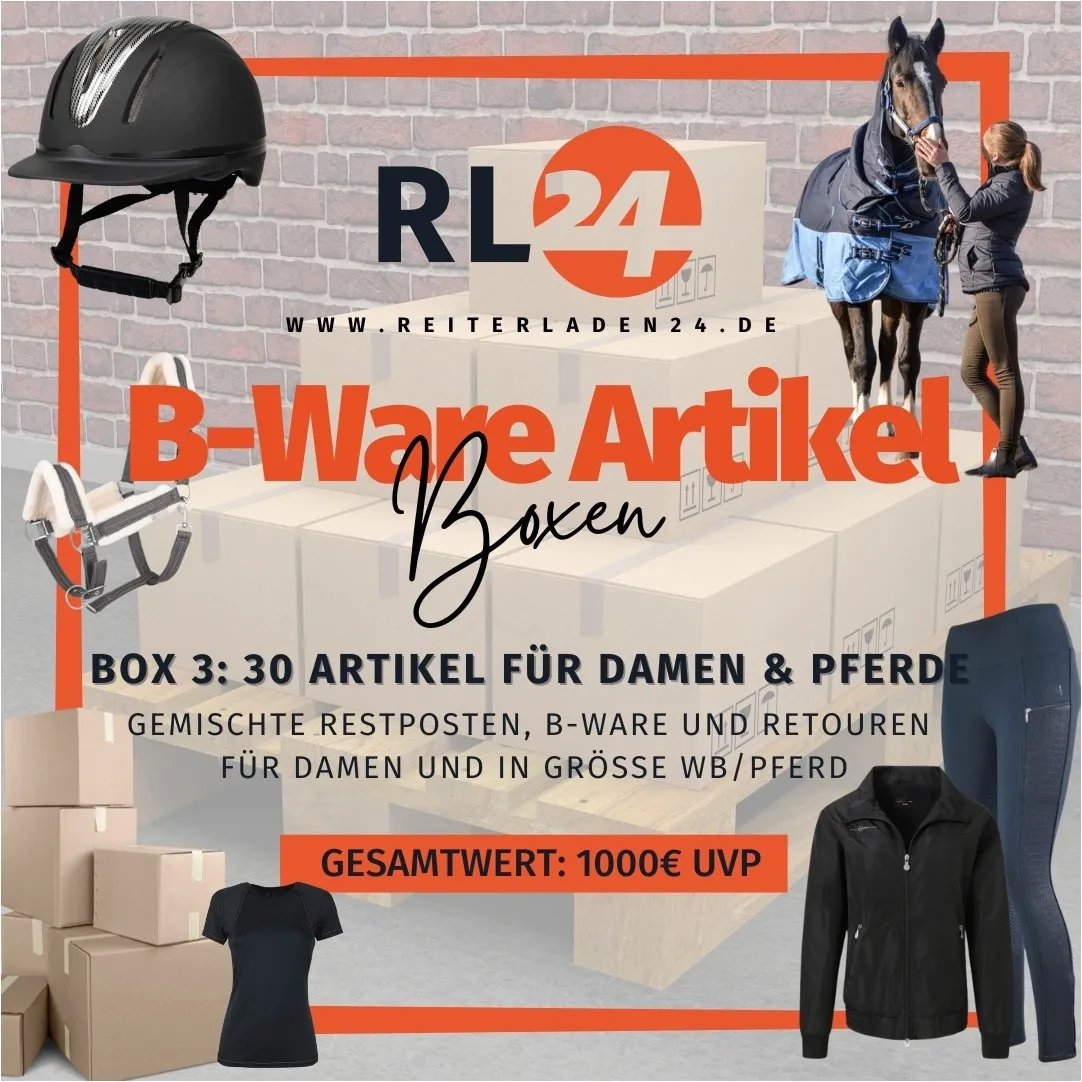 Restposten B-Ware Reitsportzubehör Pferdeartikel