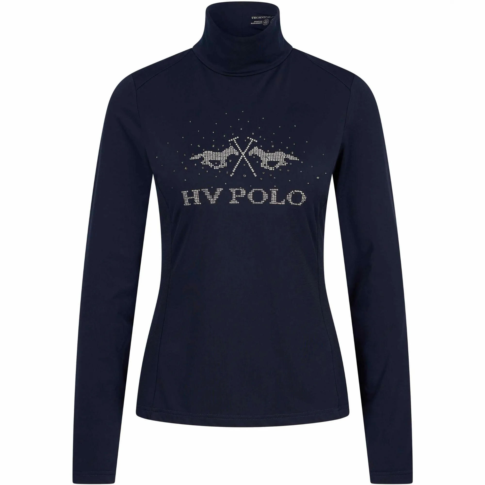 Damen Rollkragenpullover HVPDesray navy