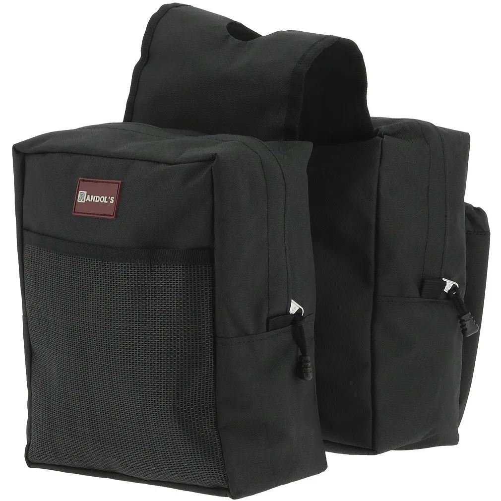 Satteltaschen WESTERN DOUBLE 600D schwarz
