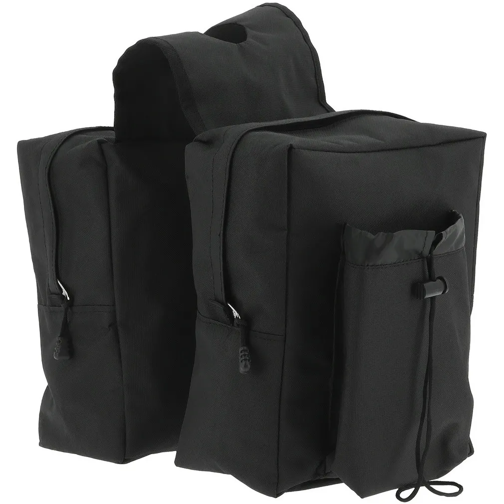 Satteltaschen WESTERN DOUBLE 600D schwarz