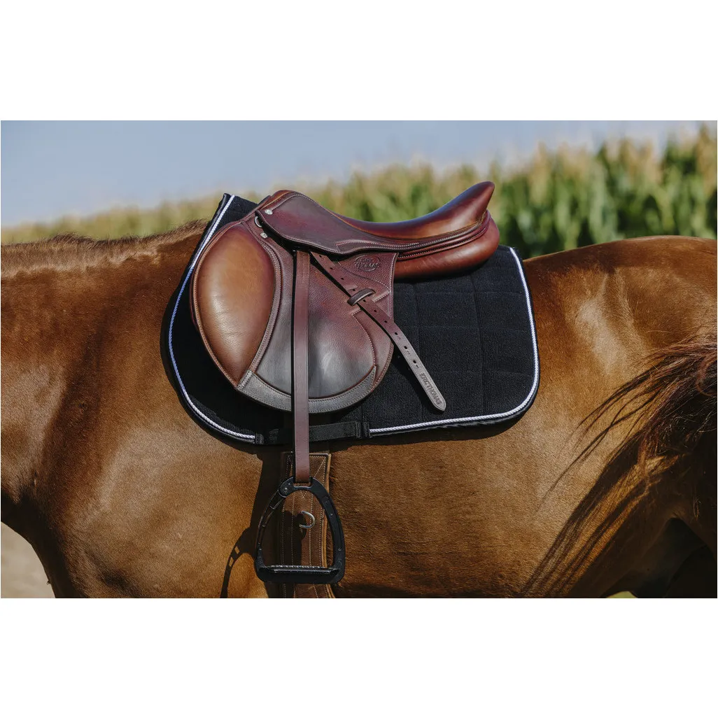 Schabracke CORDUROY schwarz Warmblut Vielseitigkeit