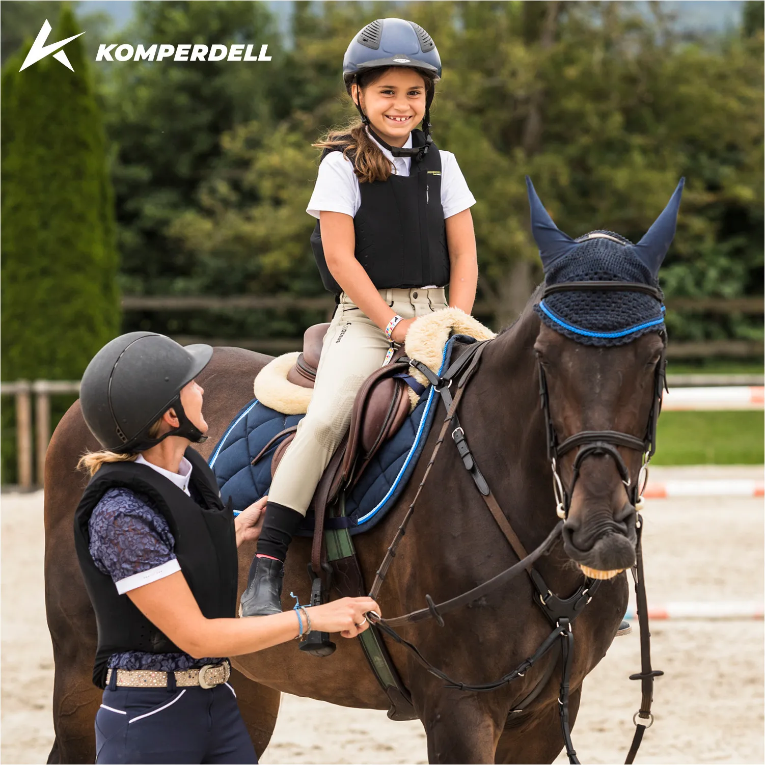 Kinder Sicherheitswetse SAFETY Vest Ultra Fit Junior schwarz