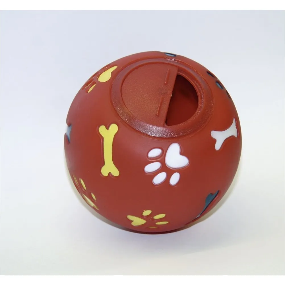 Snackball für Hunde rot ø 11cm
