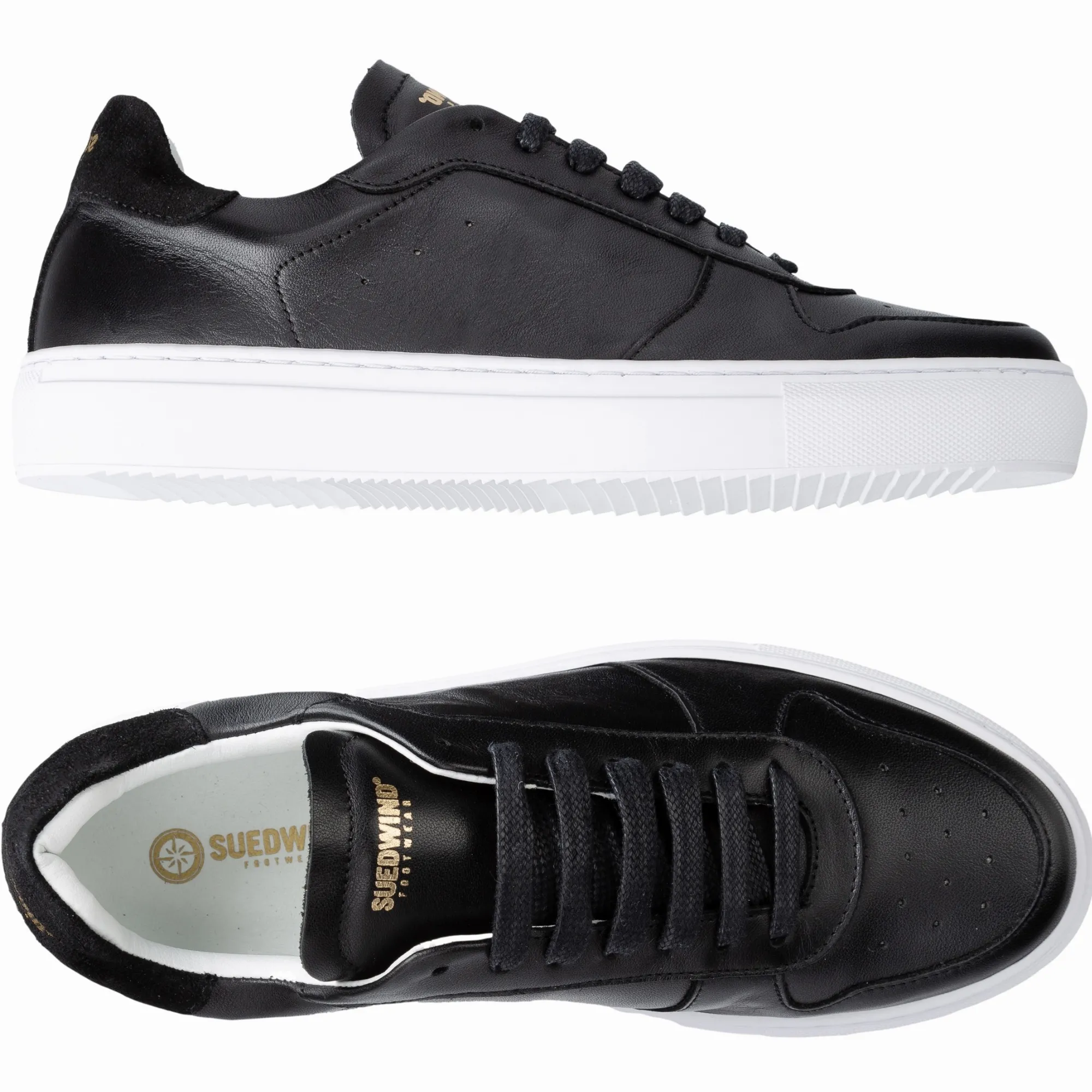 Sneaker COPENHAGEN Nappaleder schwarz