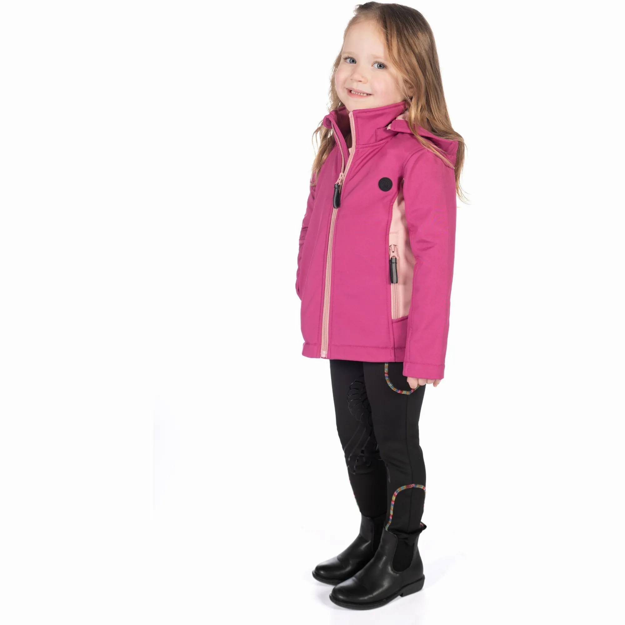 Kinder Softshelljacke POLLY magenta