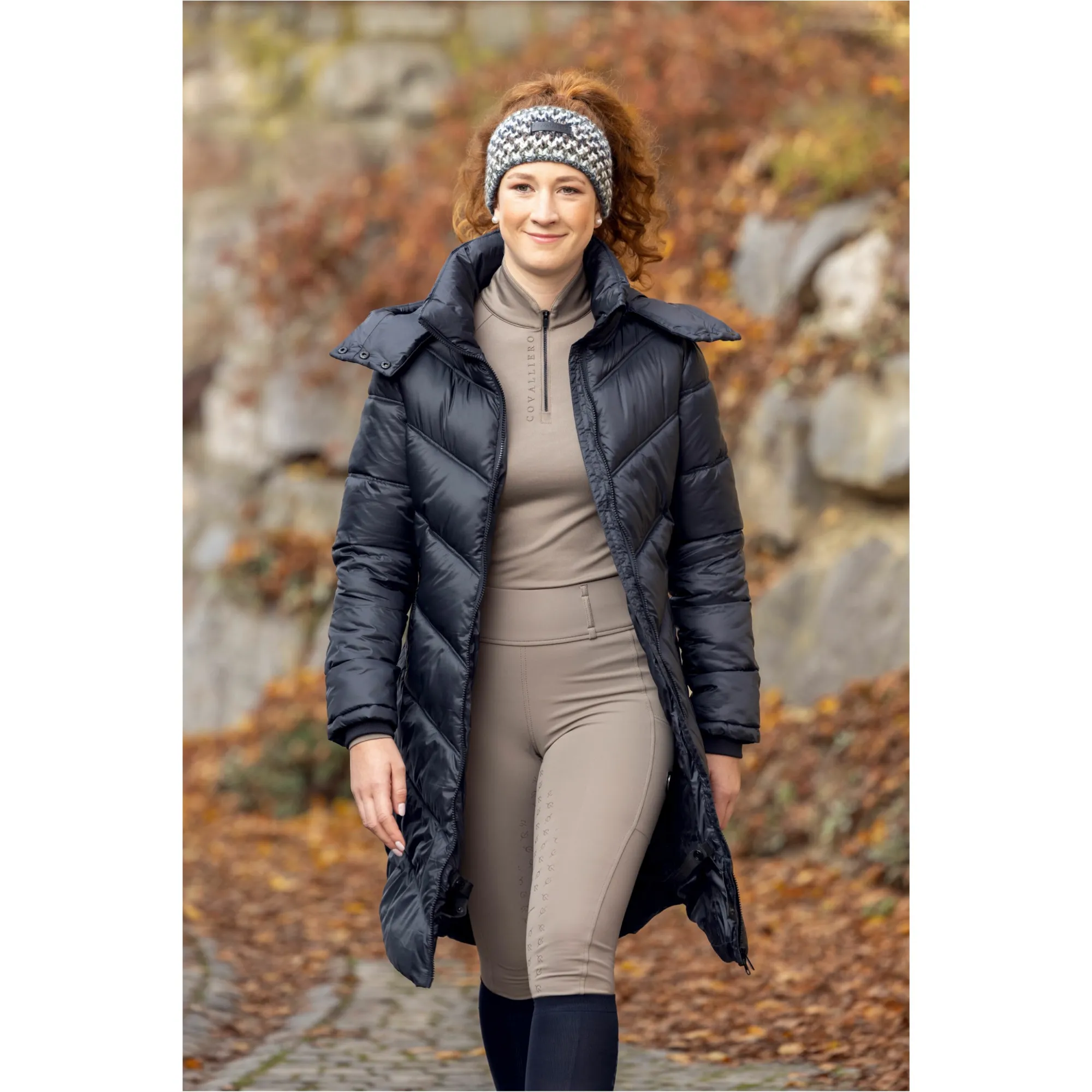 Damen Steppmantel H/W24 dark navy