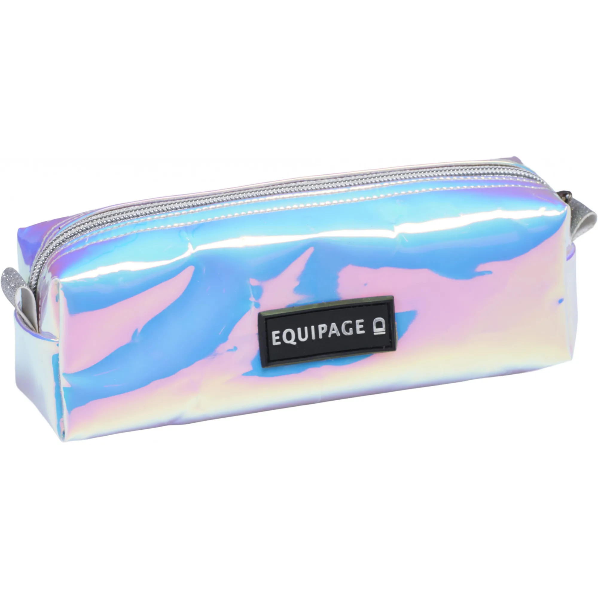 Stiftetasche/Kosmetiktasche LYON silber