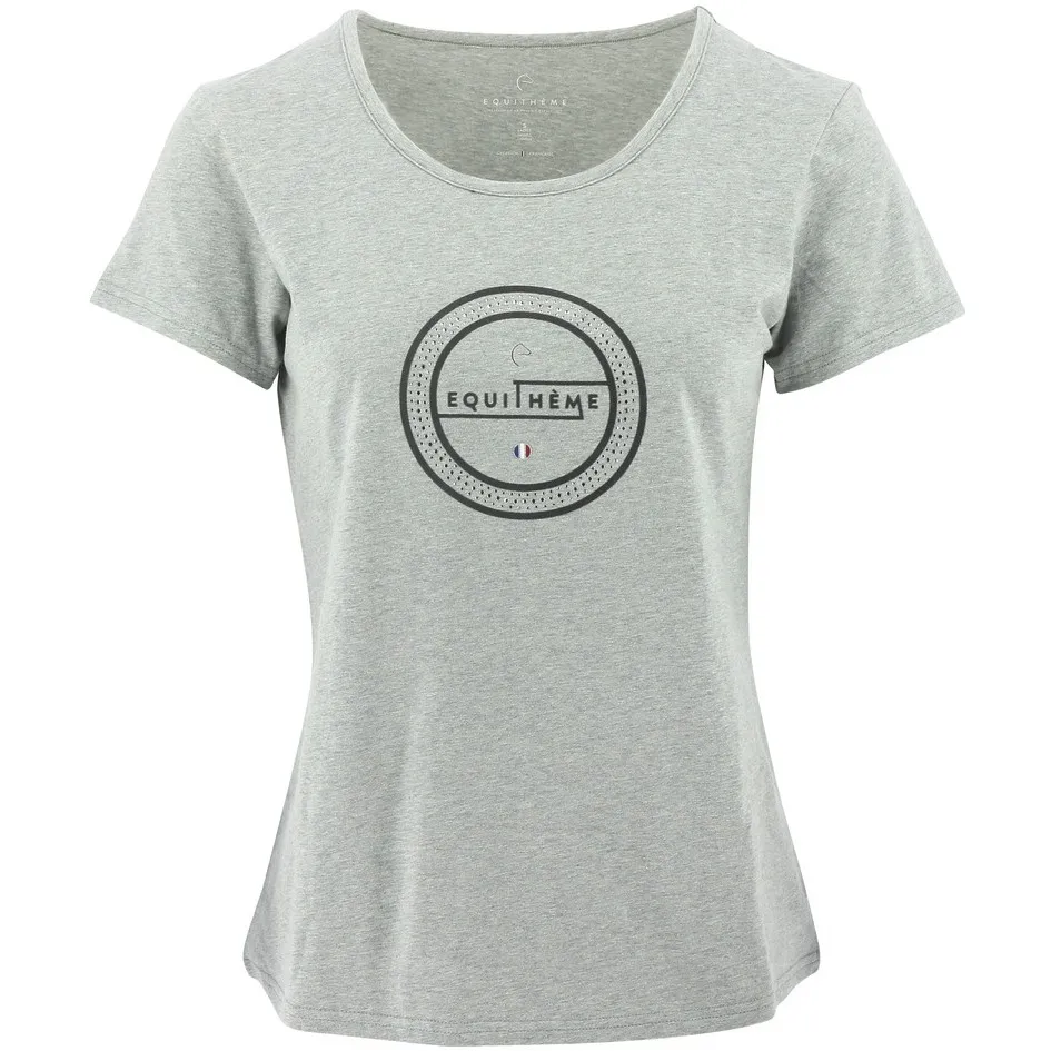 Damen T-Shirt ANNA grau meliert