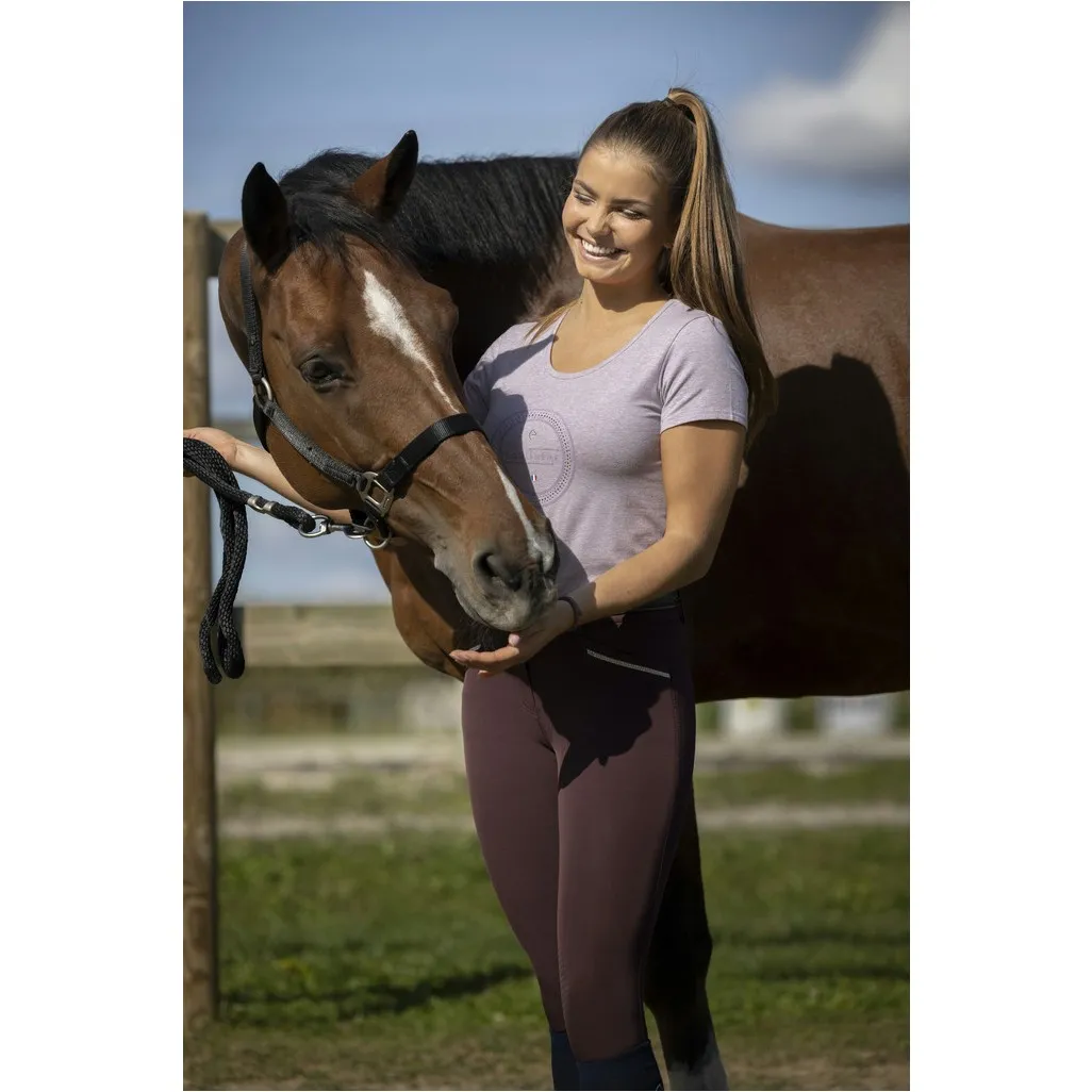 Damen T-Shirt ANNA grau meliert