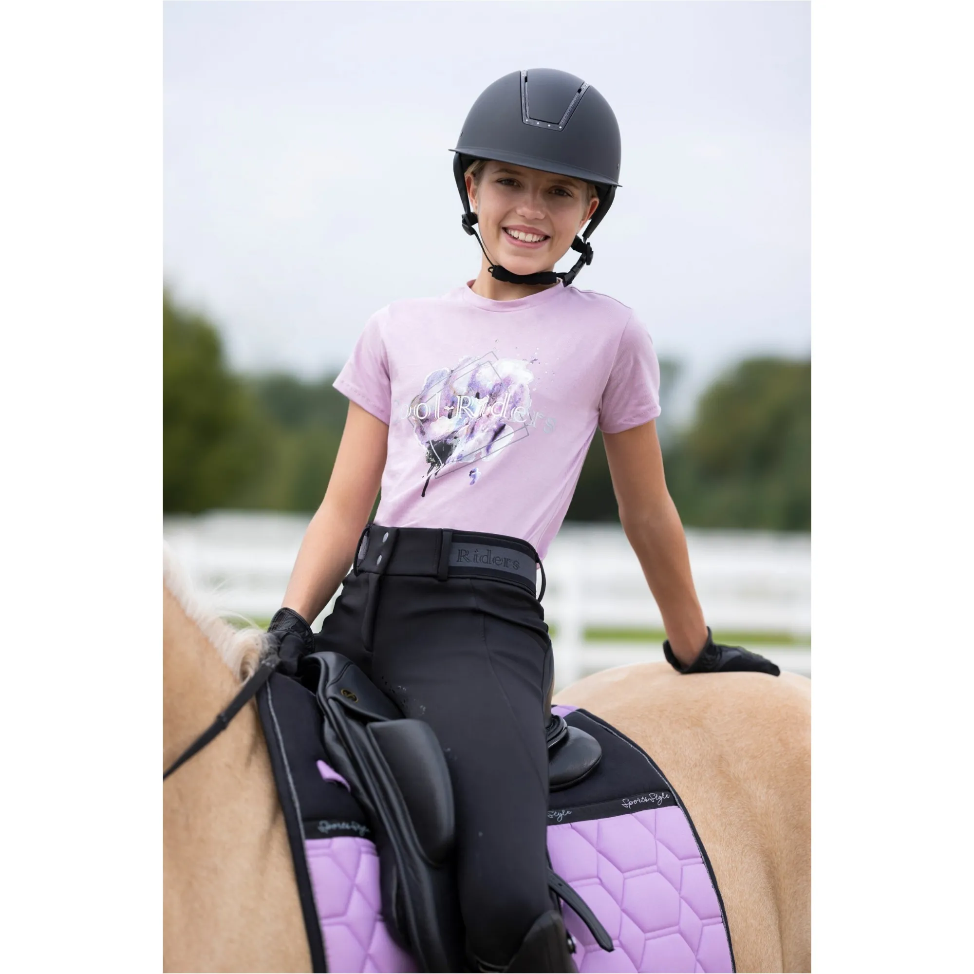 Kinder T-Shirt HAILEY helllila