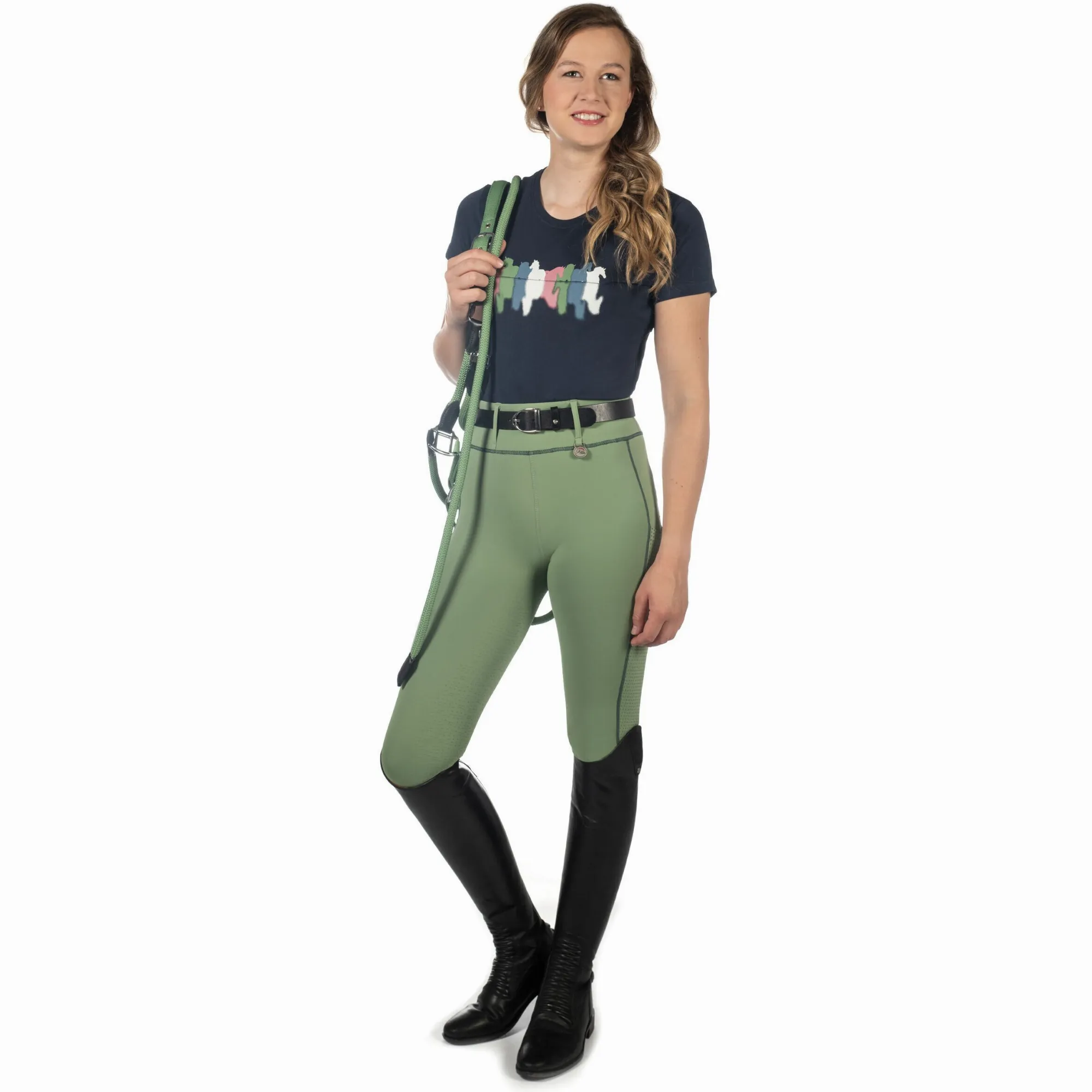 Damen T-Shirt MIRROR dunkelblau