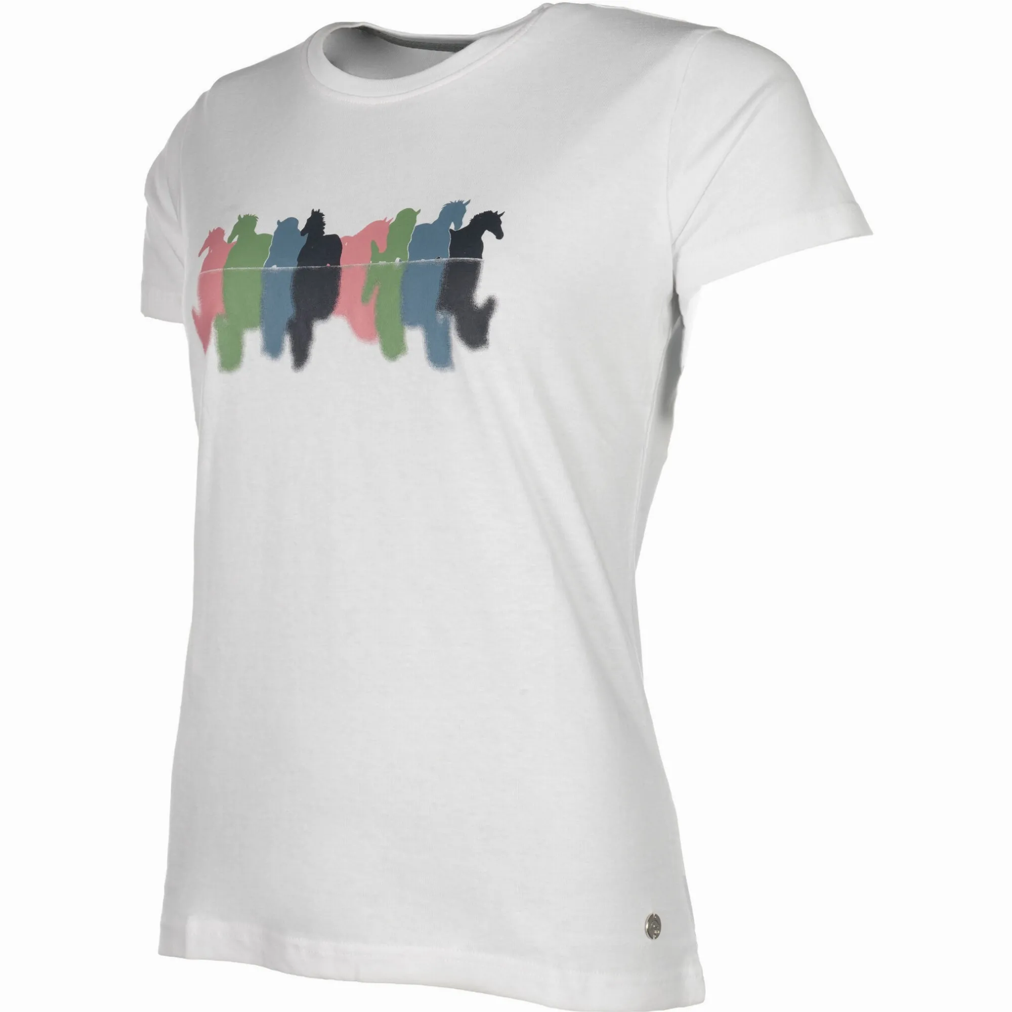 Damen T-Shirt MIRROR weiß