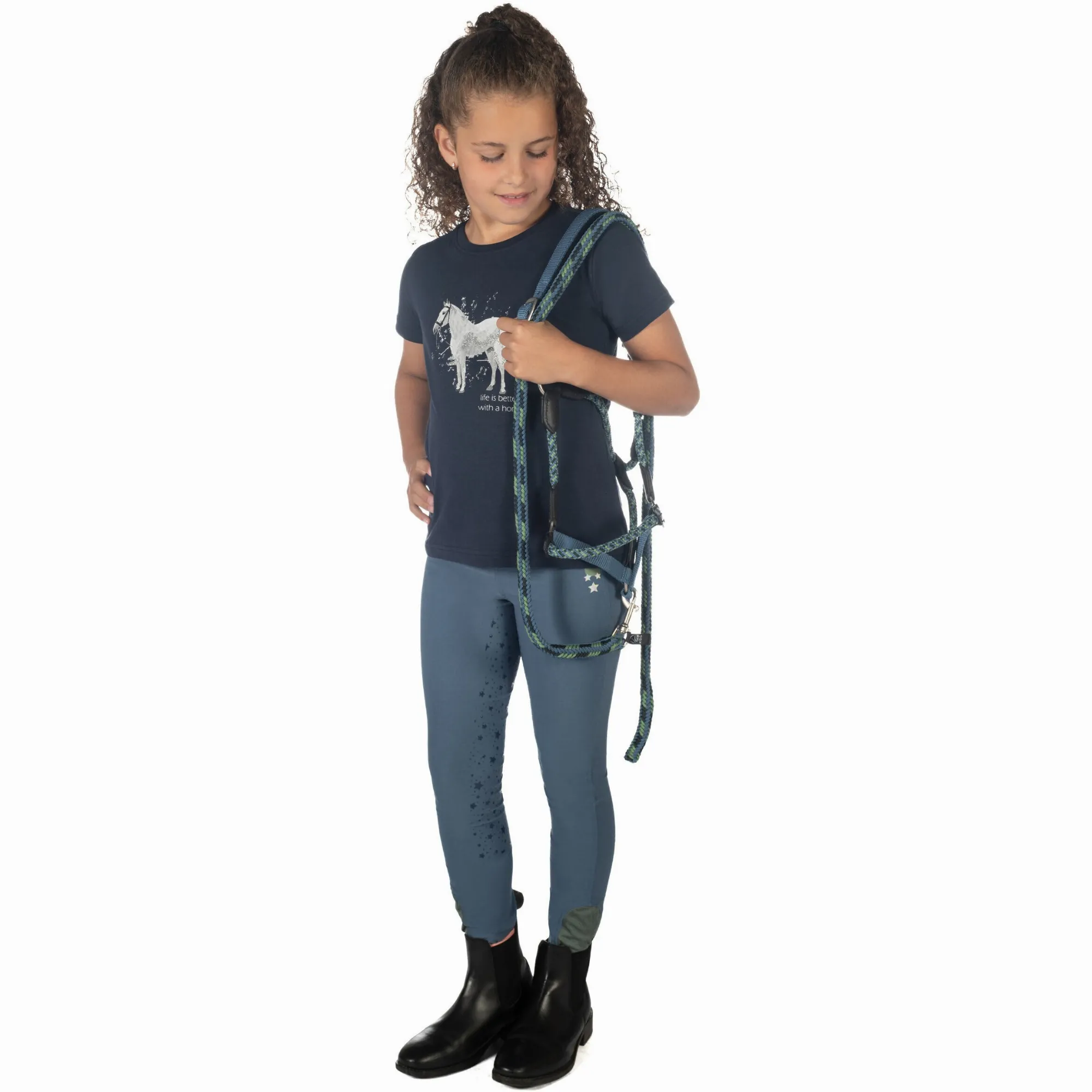 Kinder T-Shirt SPARKLE dunkelblau