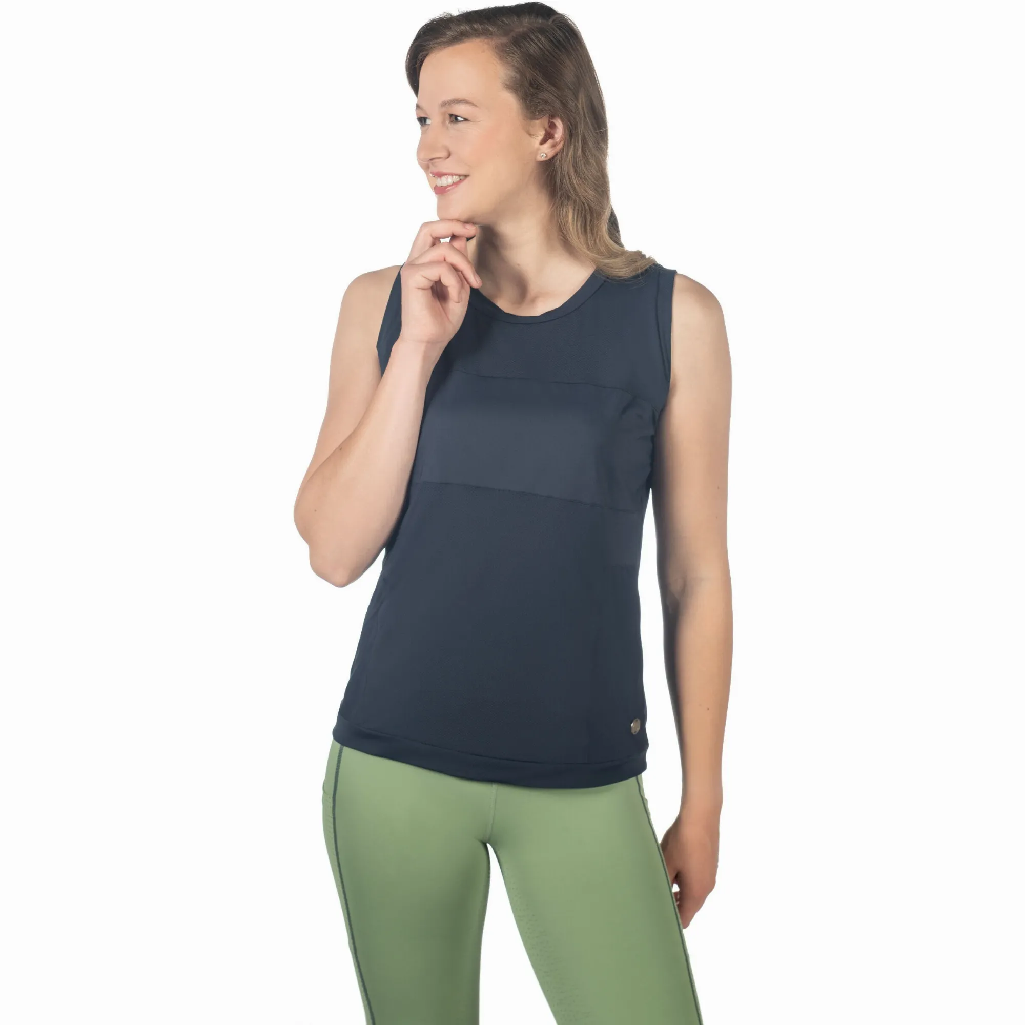 Damen Top MILA dunkelblau