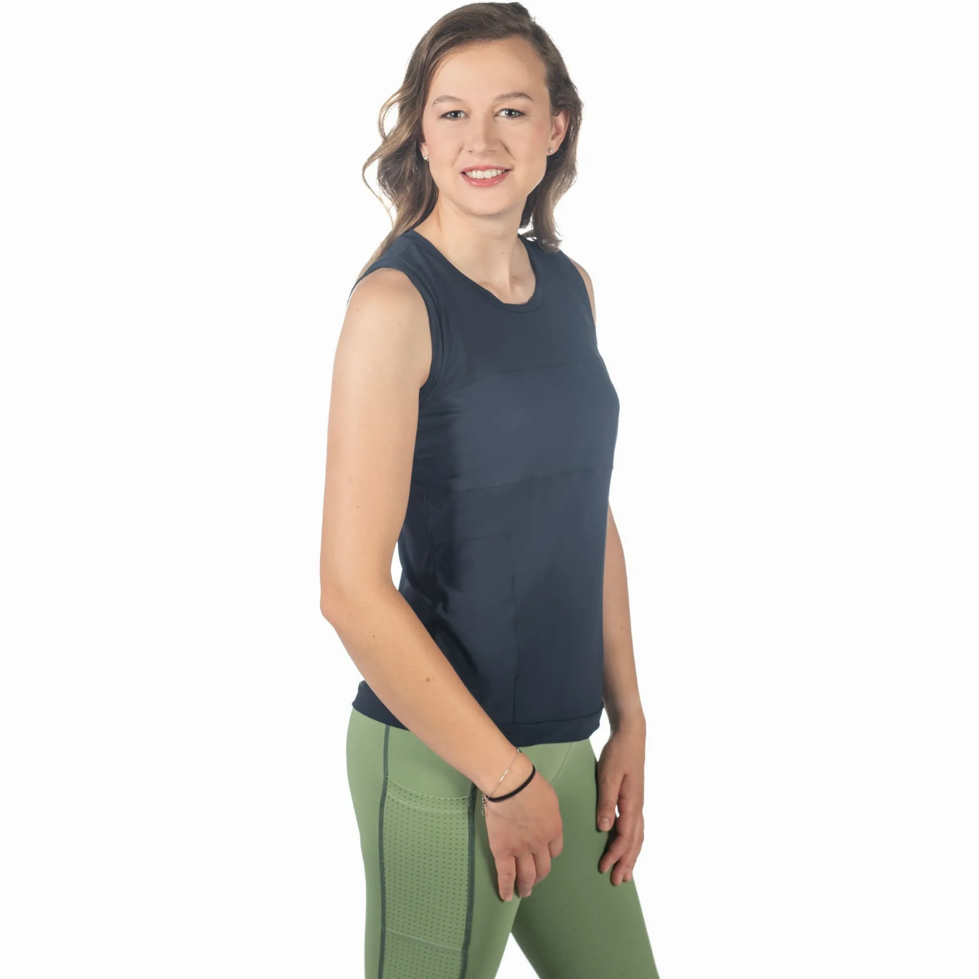 Damen Top MILA dunkelblau