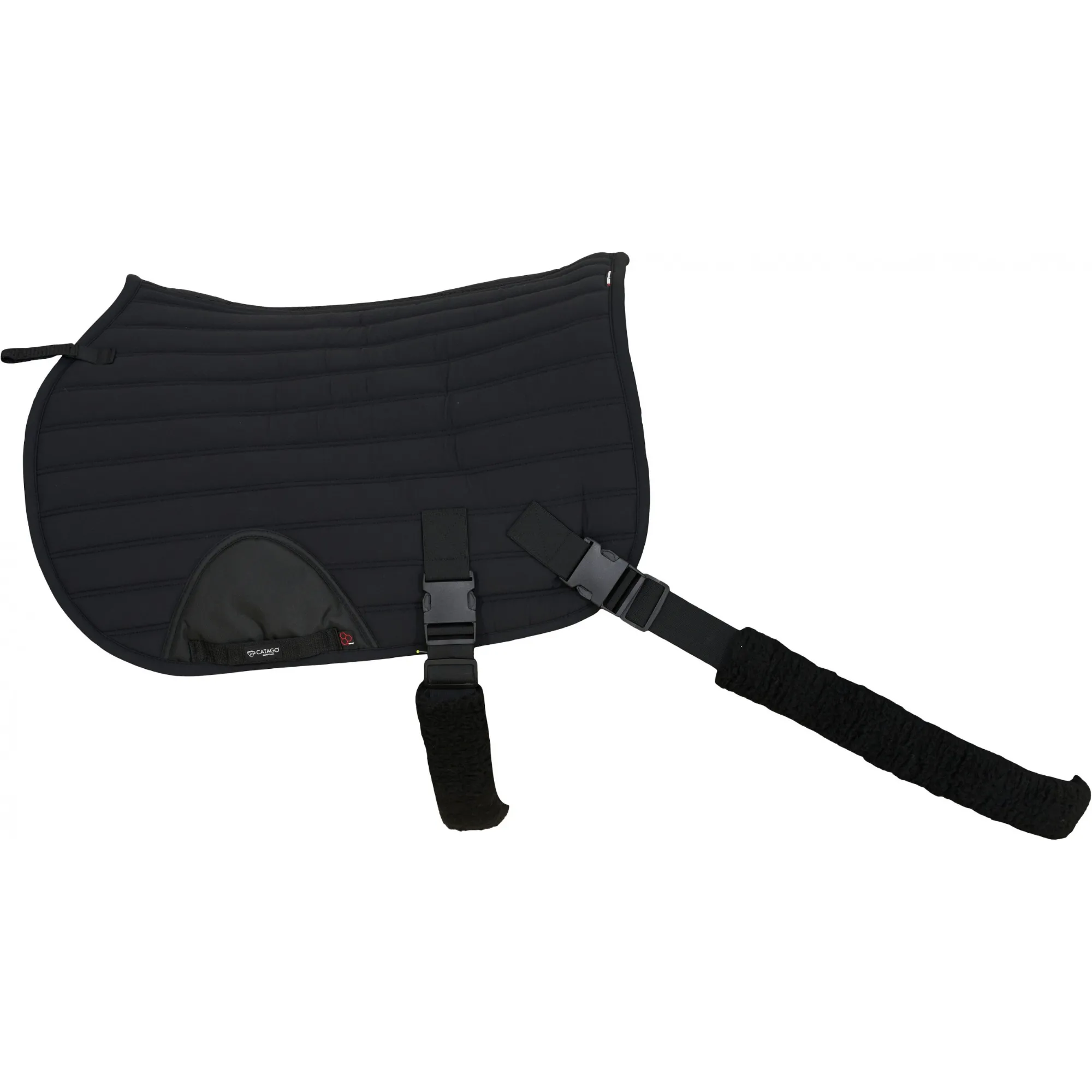 Trainingsschabracke mit Elastik HYBRID schwarz
