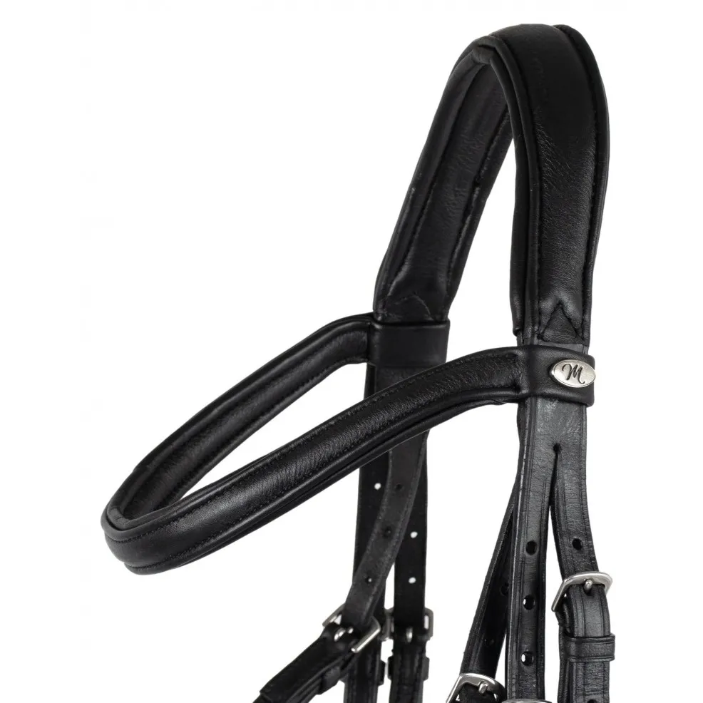 Trensenzaum Soft COMFORT schwarz