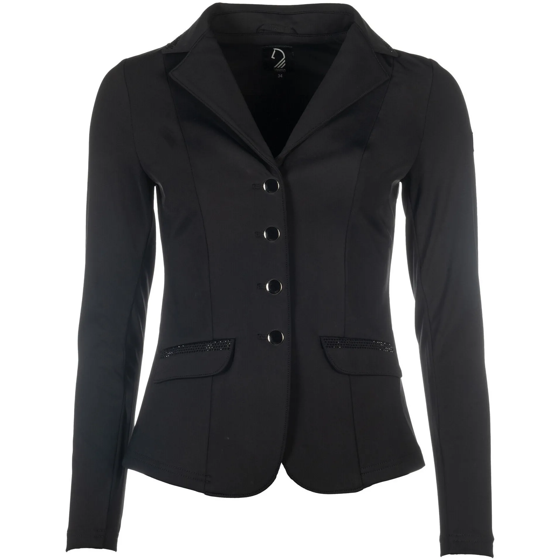 Damen Turnierjacket AMALFI schwarz