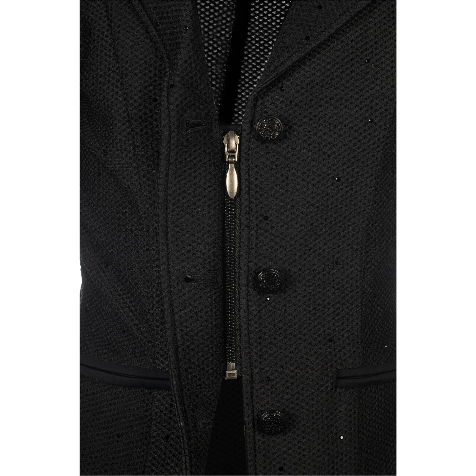 Damen Turnierjacket CRYSTAL schwarz