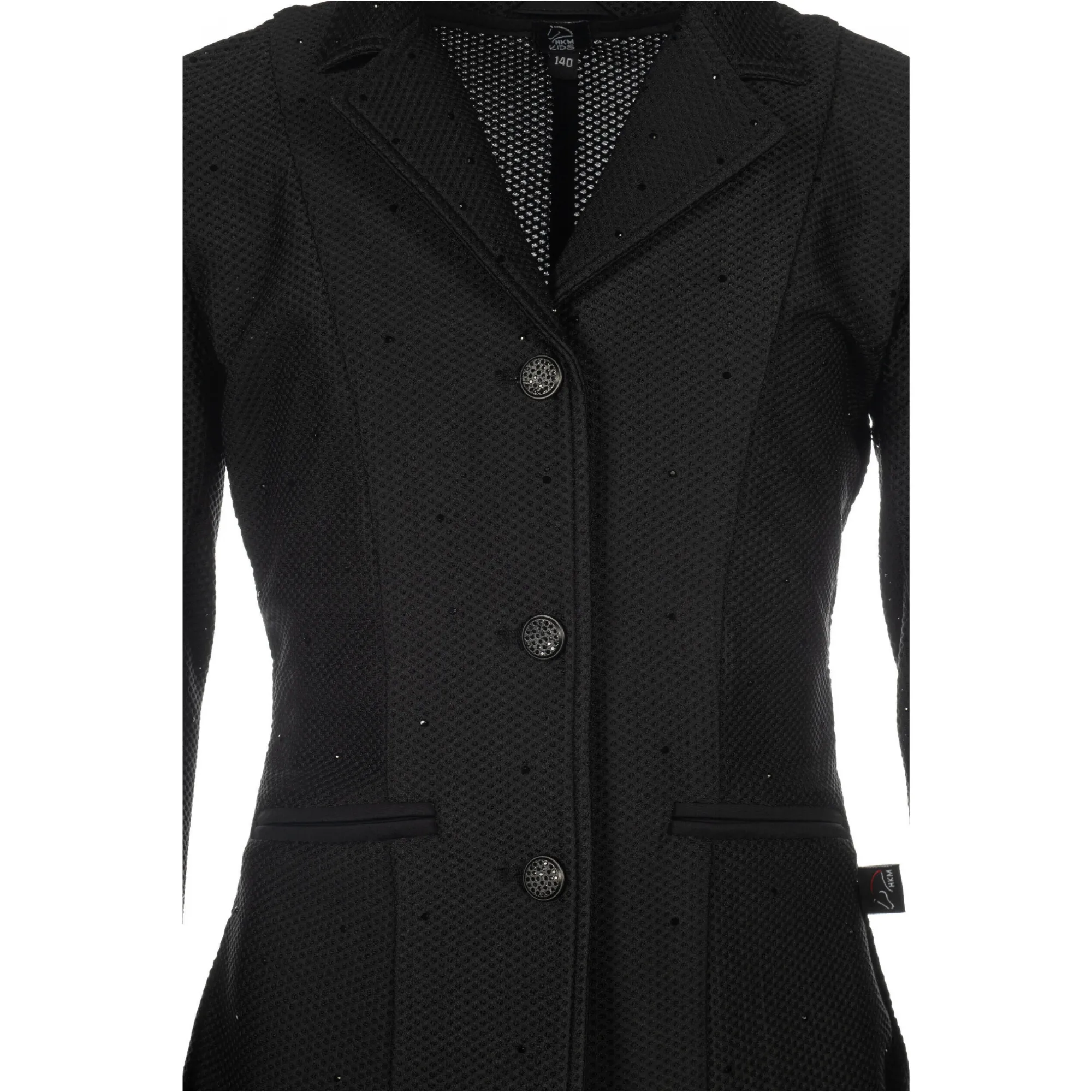 Damen Turnierjacket CRYSTAL schwarz