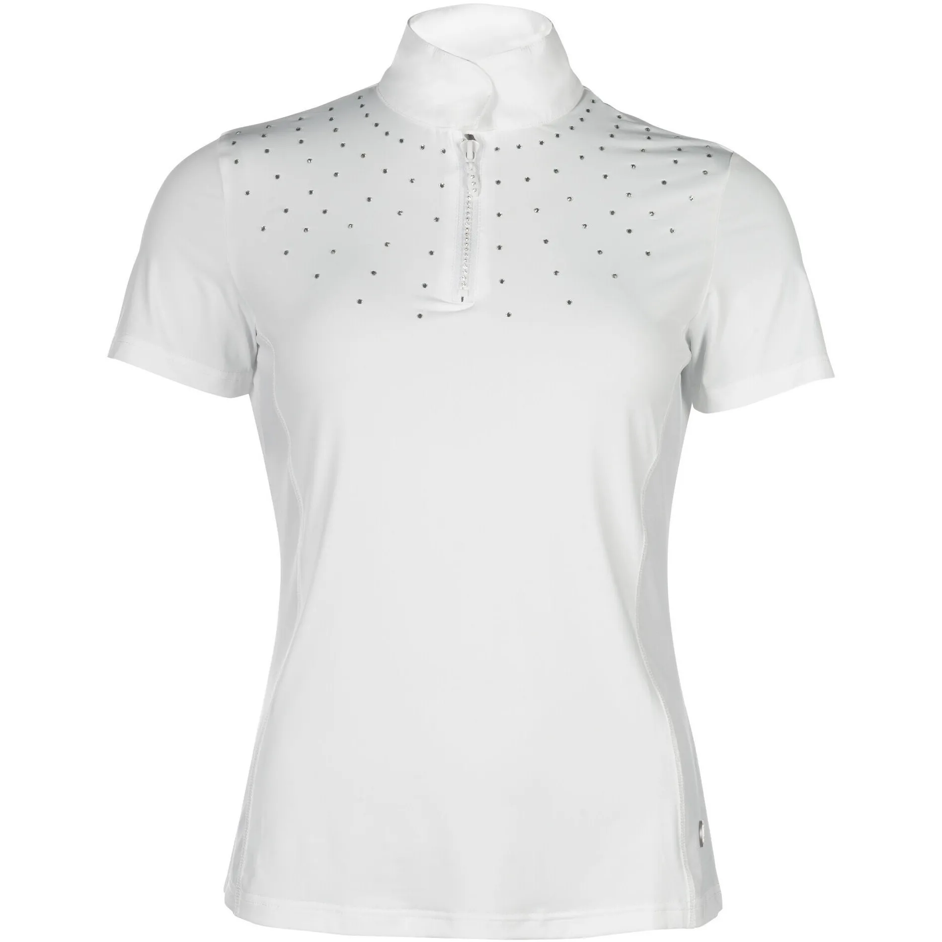 Damen Turniershirt Kurzarm SKADI weiß