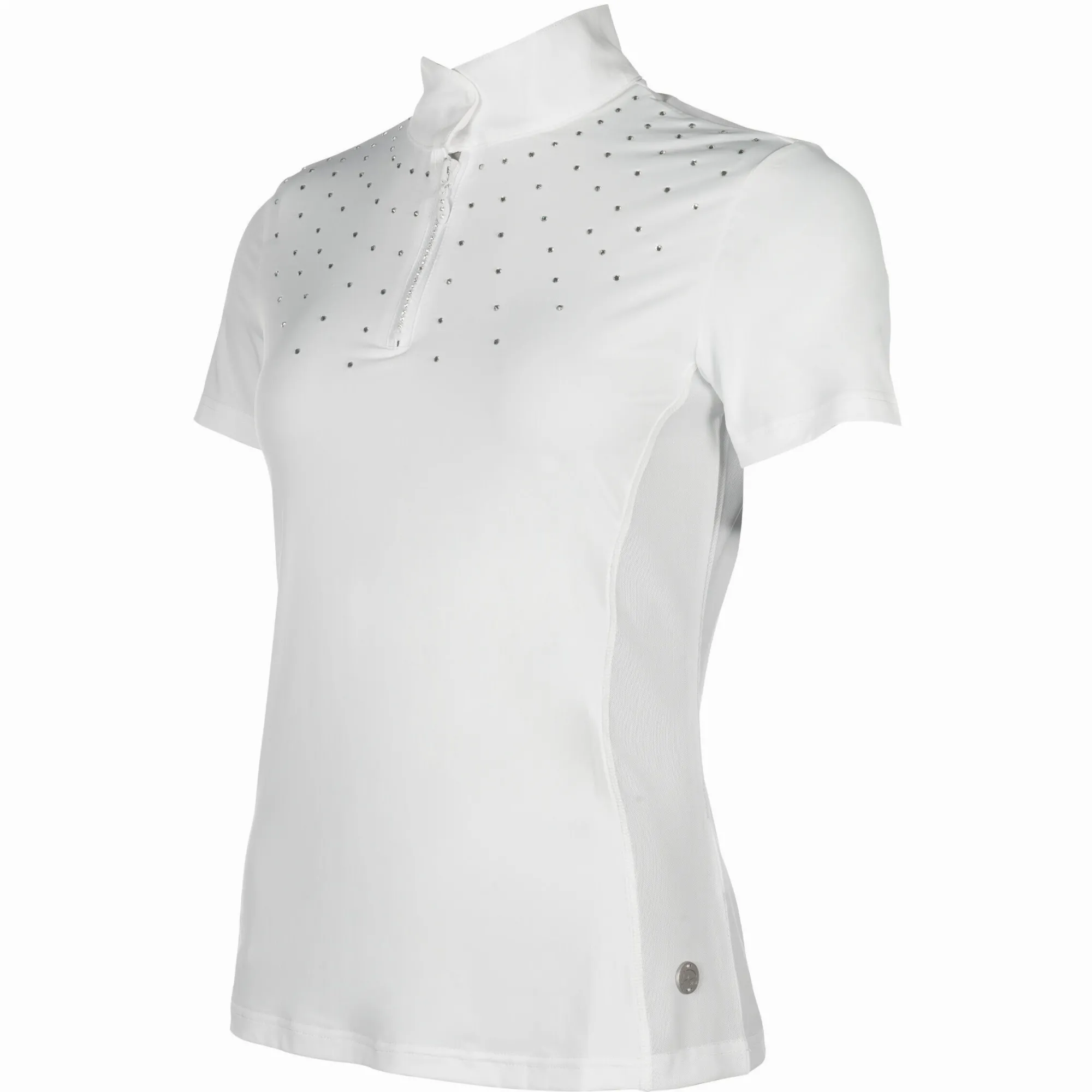 Damen Turniershirt Kurzarm SKADI weiß